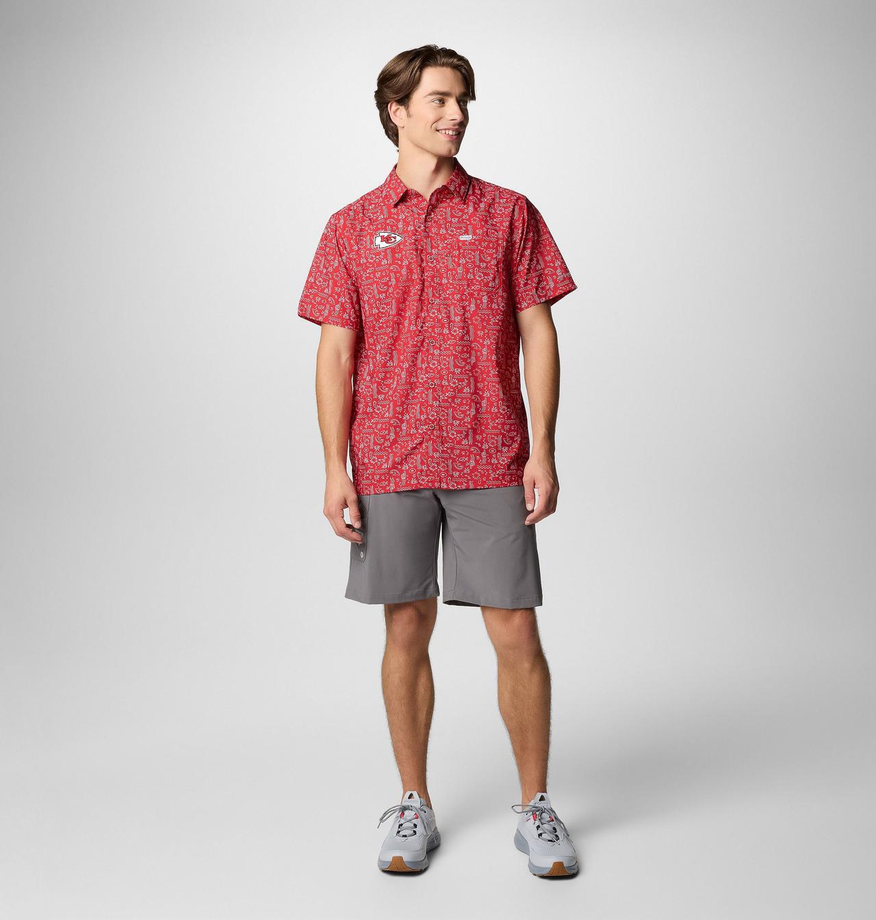 Men's PFG Super Slack Tide™ Short Sleeve Shirt - Kansas City Chiefs 2