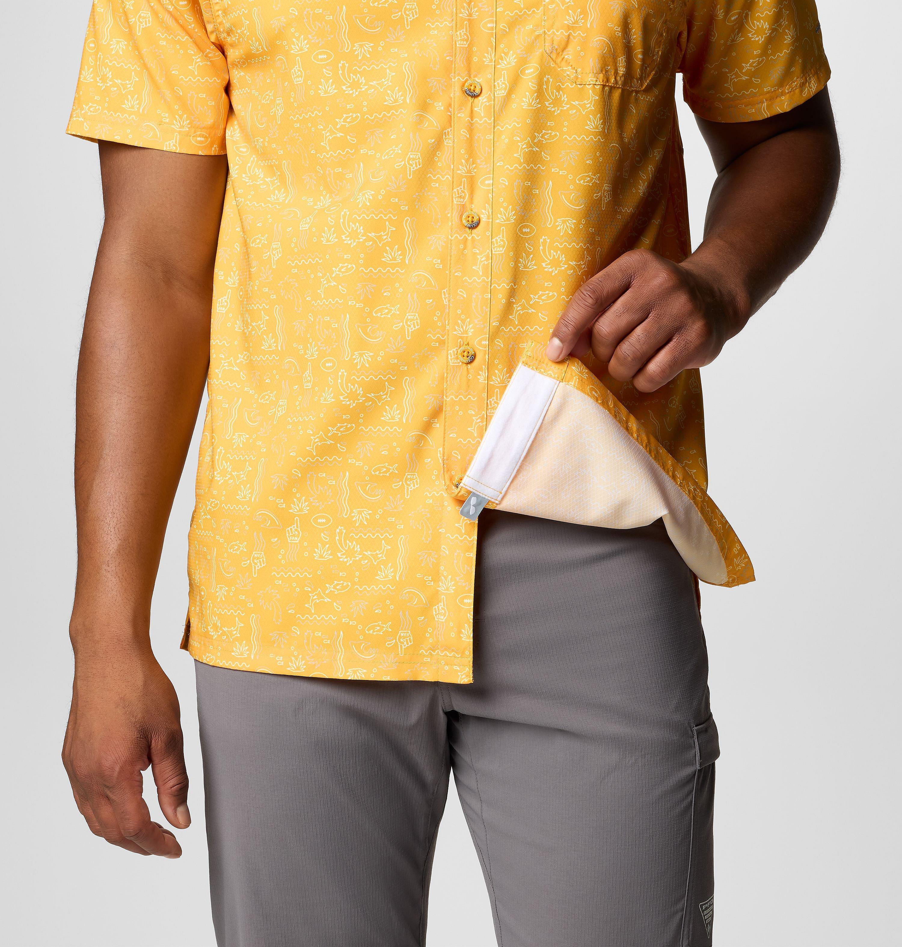 Men's PFG Super Slack Tide Short Sleeve Shirt - Washington Commanders 7