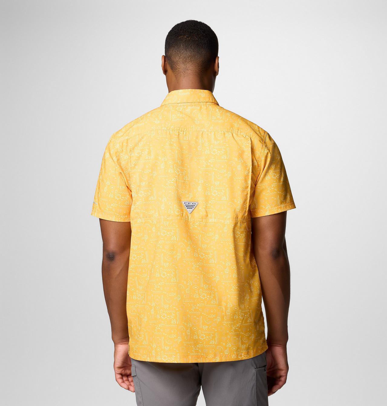 Men's PFG Super Slack Tide™ Short Sleeve Shirt - Washington Commanders 3