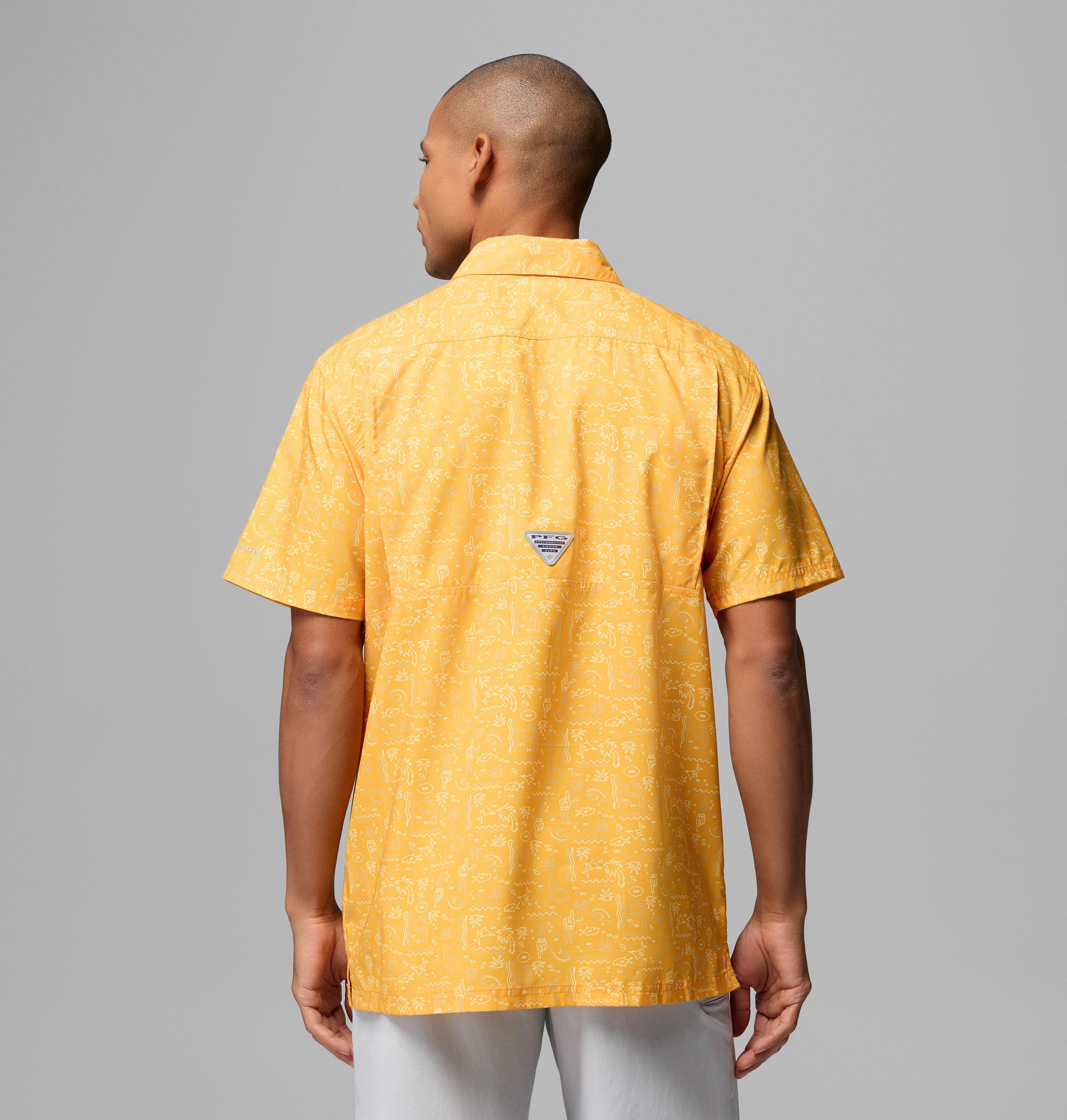 Men's PFG Super Slack Tide Short Sleeve Shirt - Los Angeles Rams 3