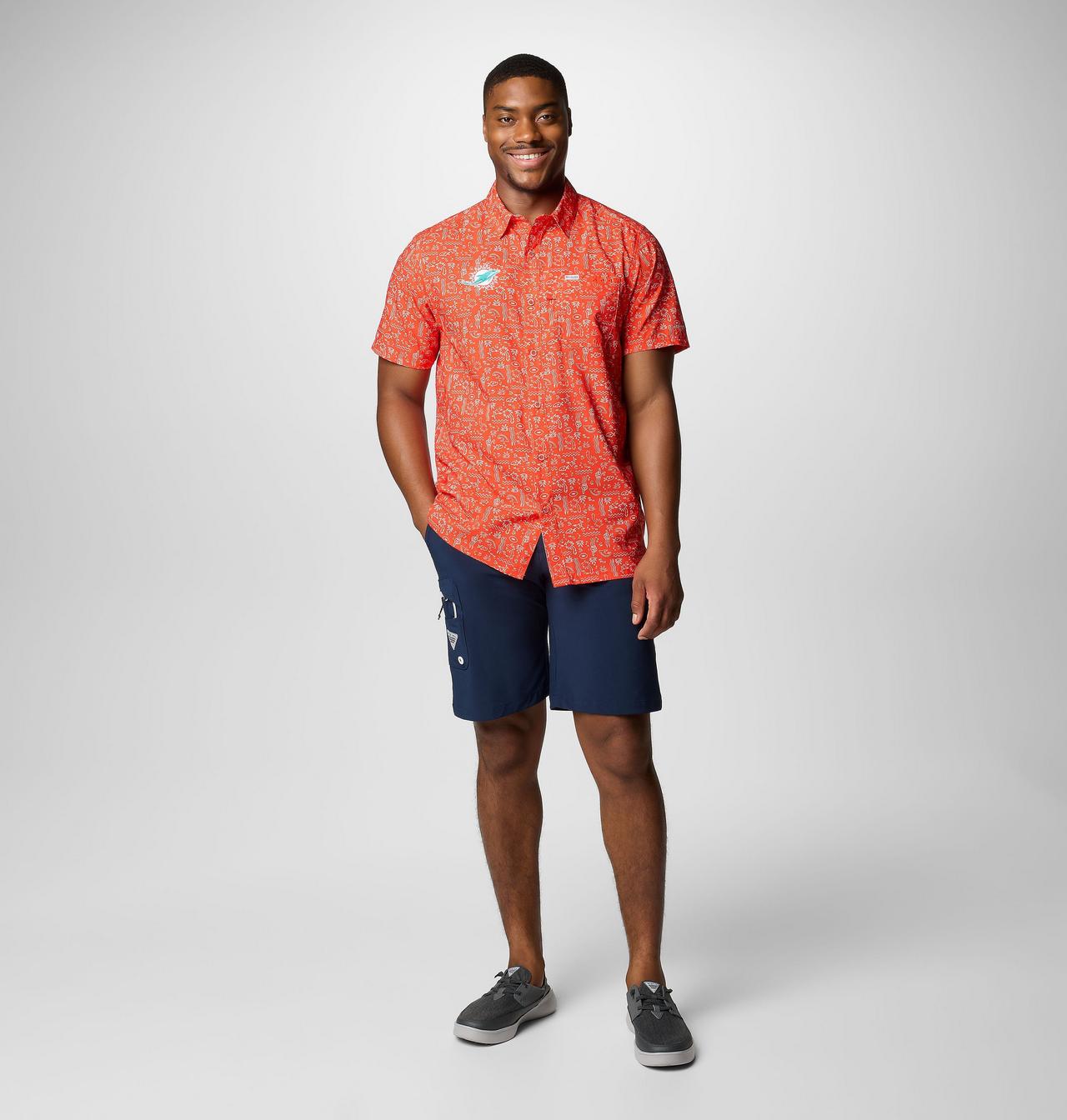 Men's PFG Super Slack Tide™ Short Sleeve Shirt - Miami Dolphins 2