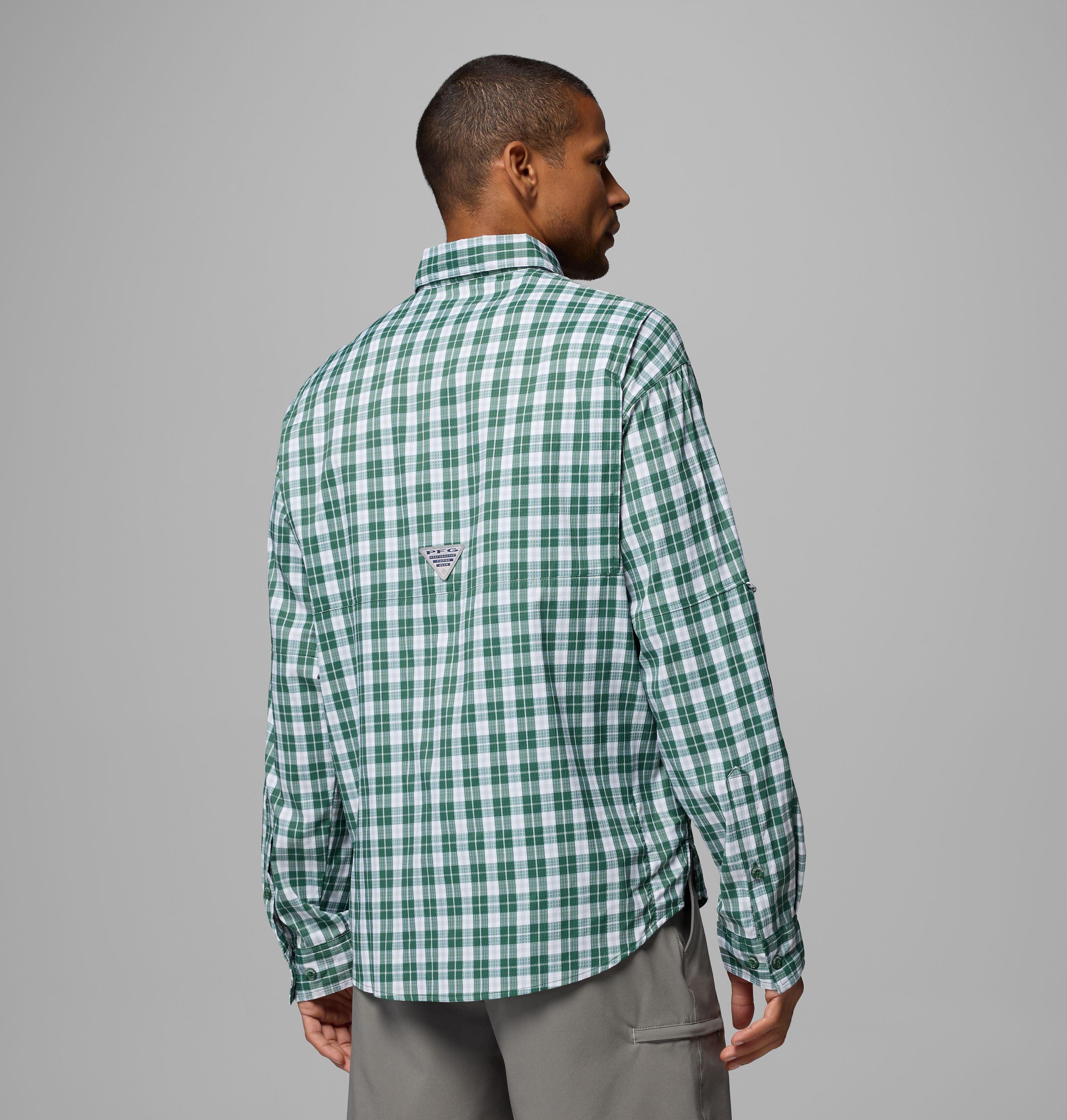Men's PFG Super Tamiami Long Sleeve Shirt - Green Bay Packers 3