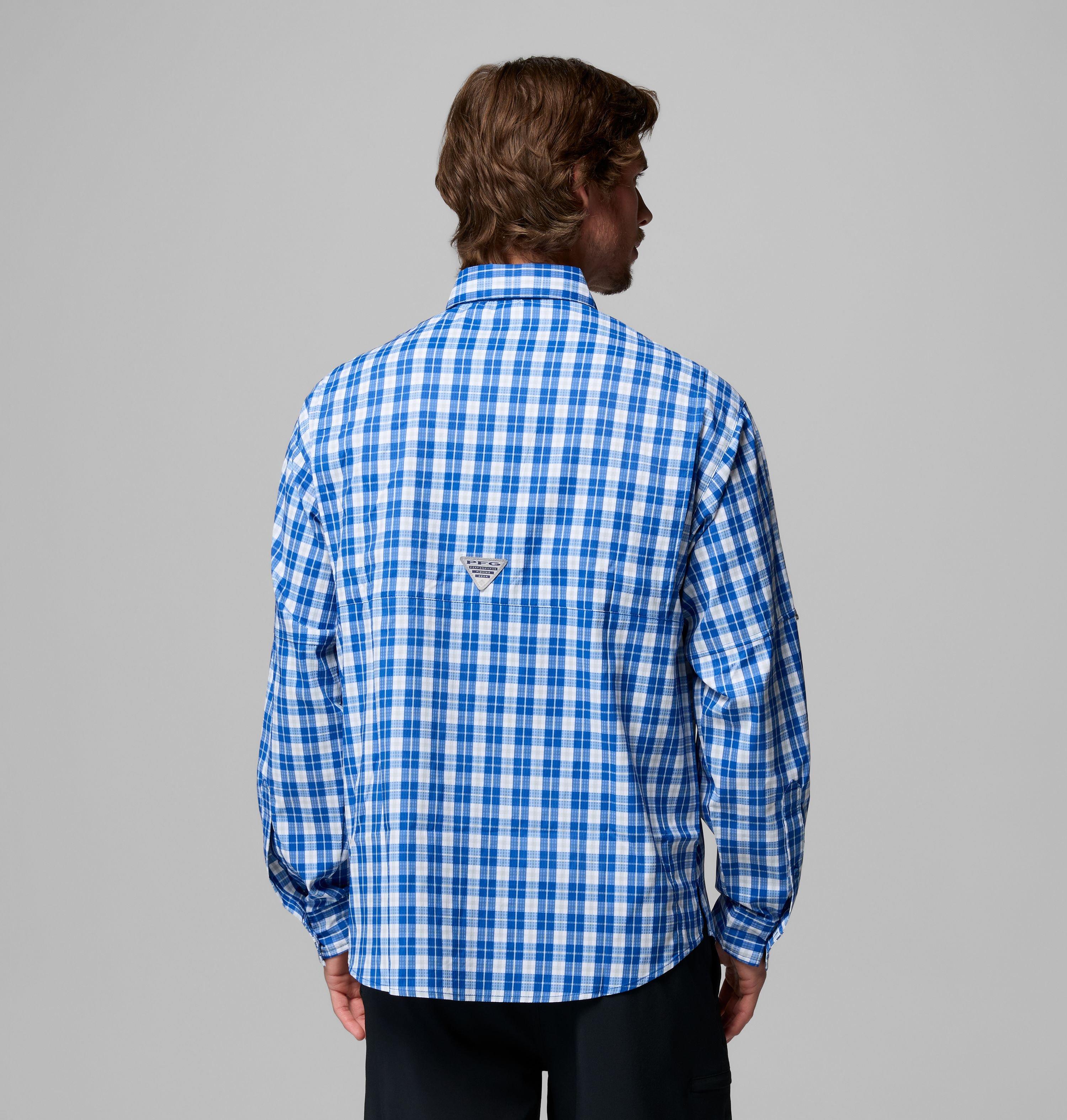Men's PFG Super Tamiami Long Sleeve Shirt - New York Giants 3