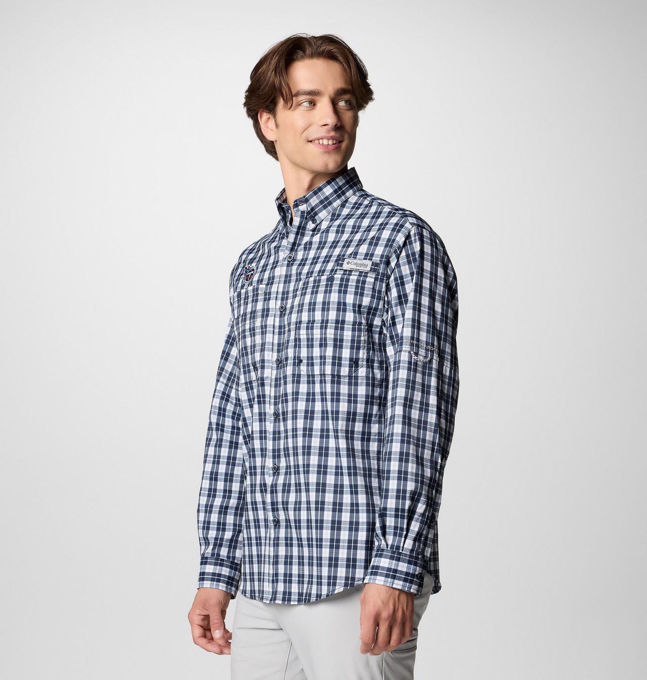 Men's PFG Super Tamiami™ Long Sleeve Shirt - Tennessee Titans 4