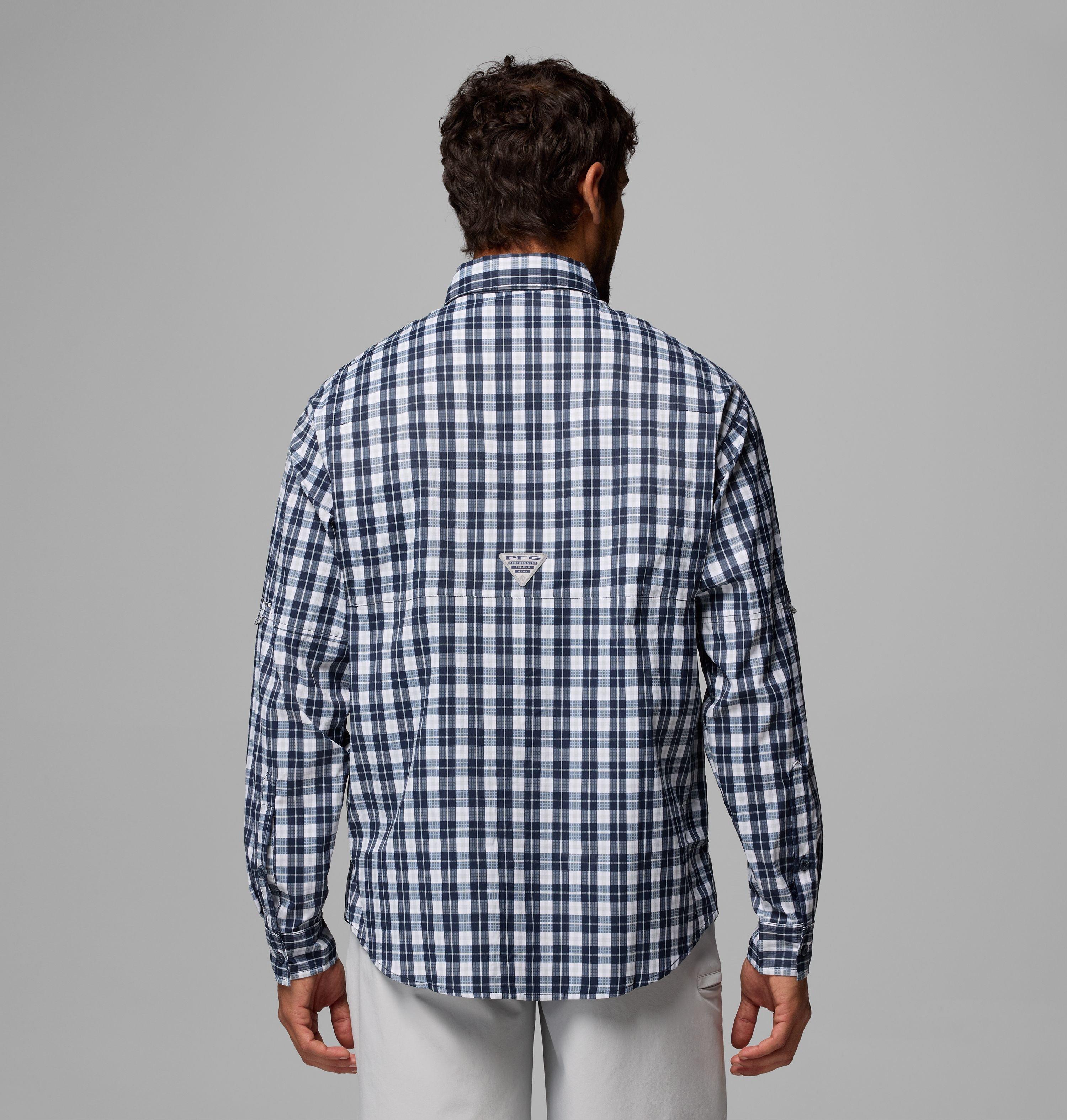 Men's PFG Super Tamiami Long Sleeve Shirt - Chicago Bears 3