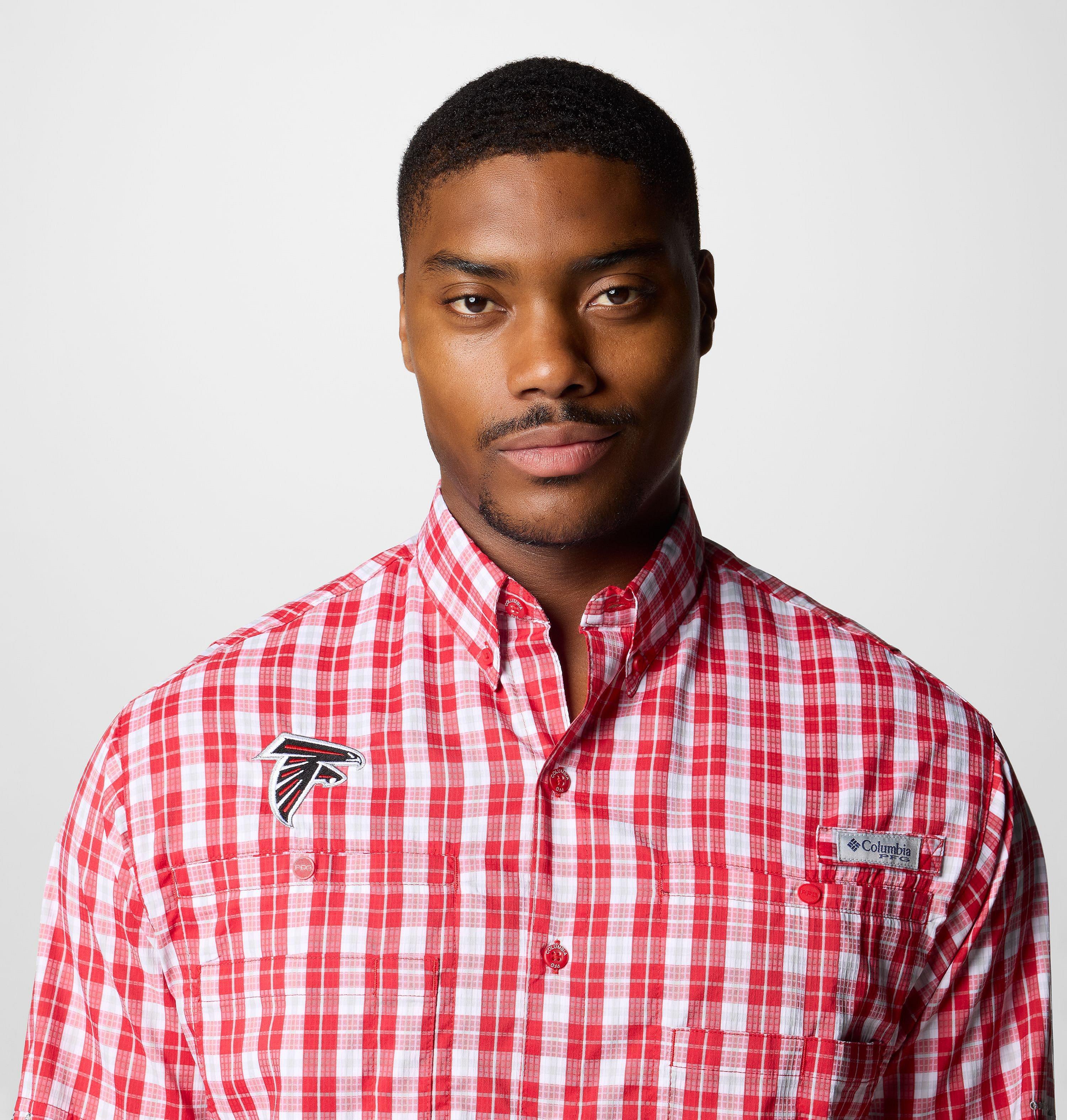 Men's PFG Super Tamiami Long Sleeve Shirt - Atlanta Falcons 5