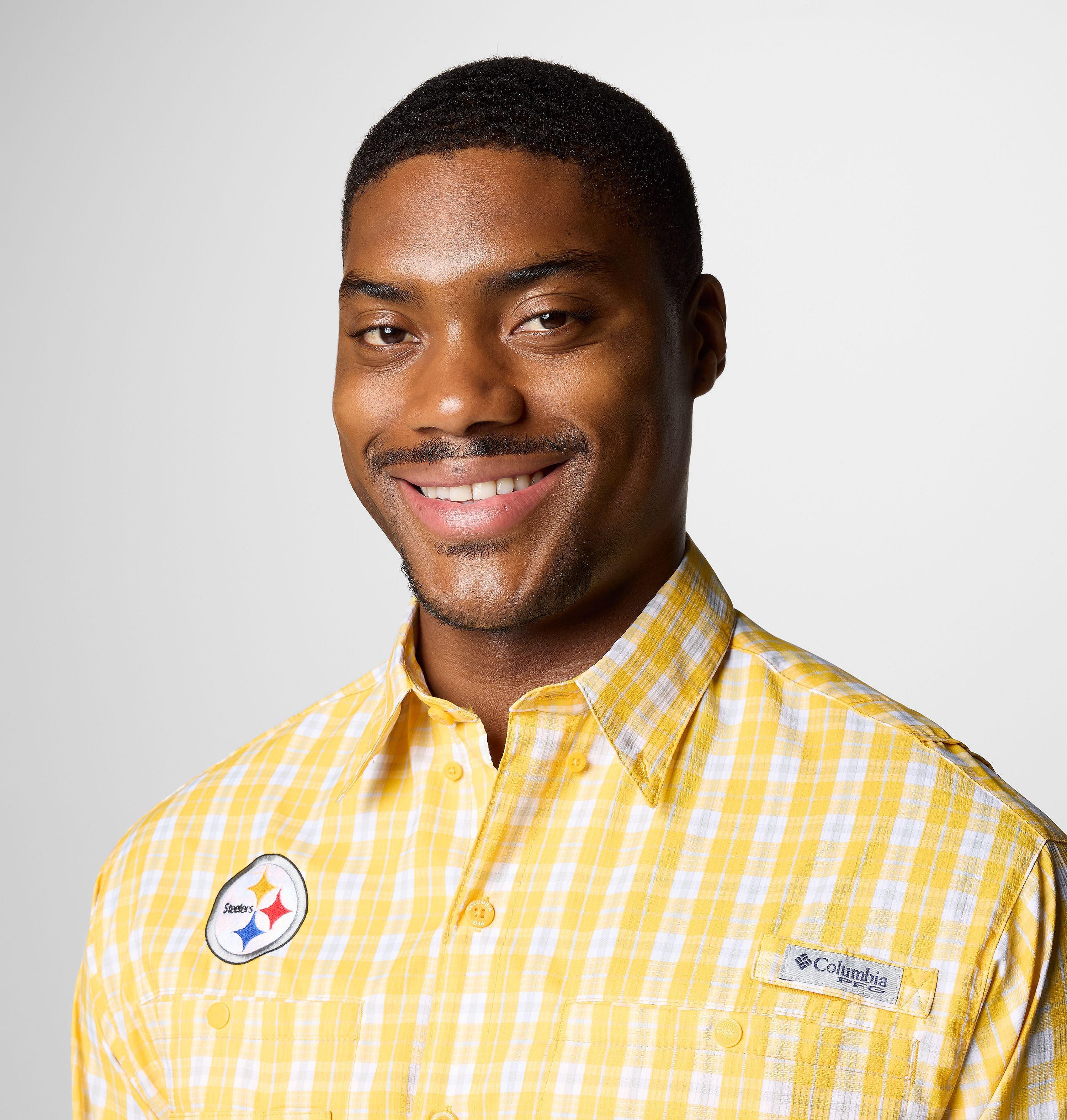 Men's PFG Super Tamiami Long Sleeve Shirt - Pittsburgh Steelers 5