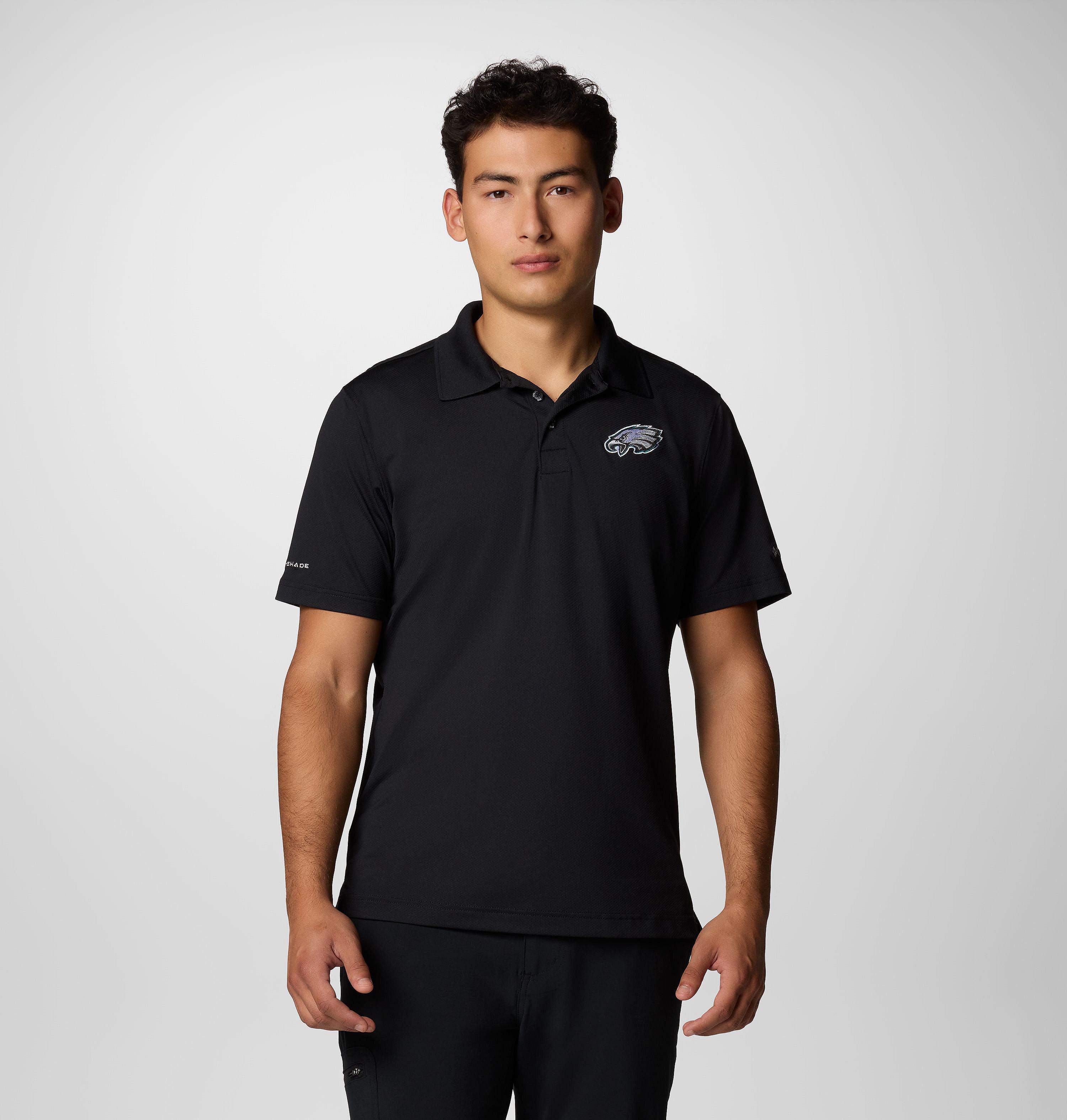 Columbia Men's PFG Low Drag Offshore  Polo - Philadelphia Eagles-