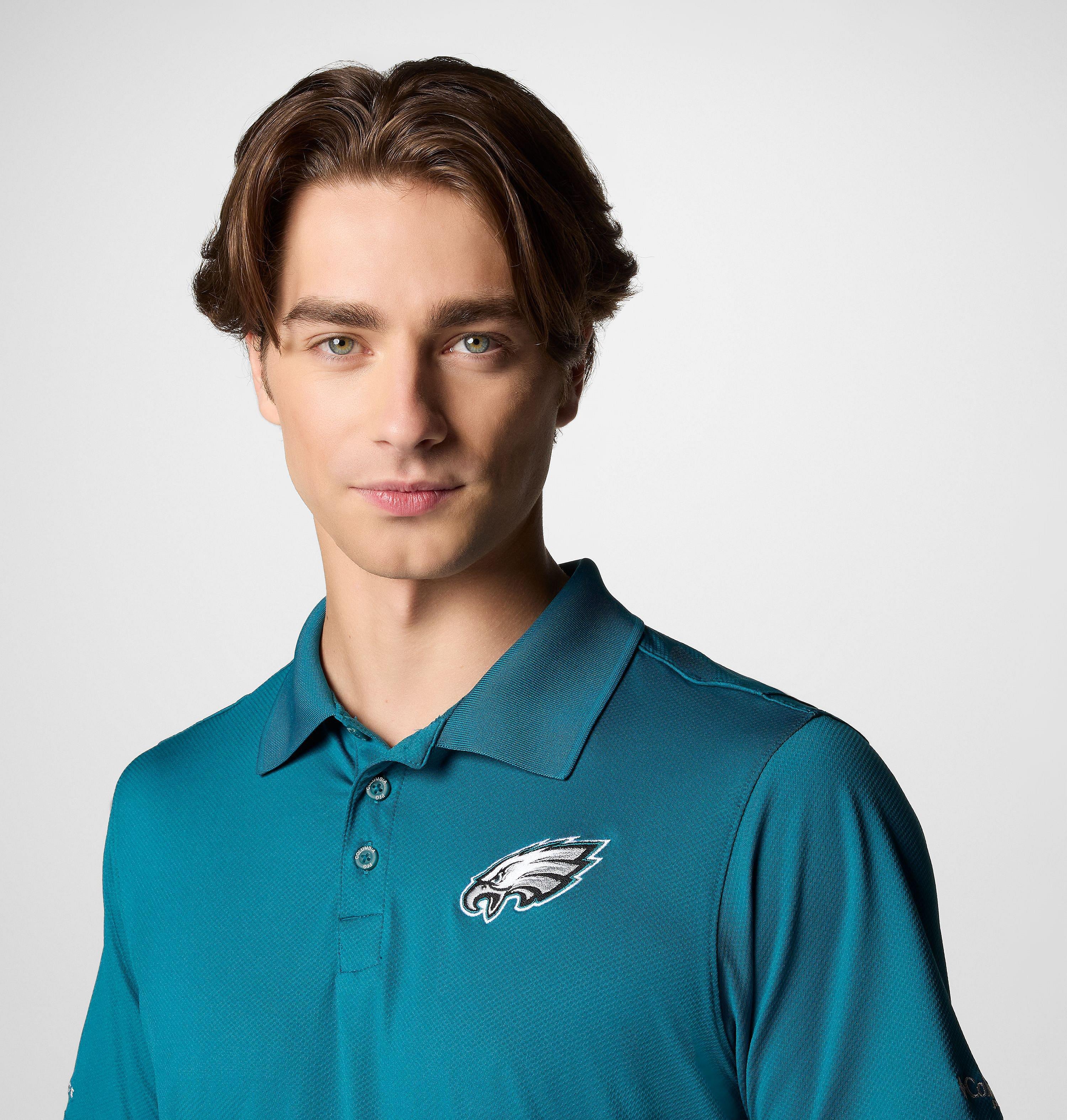Men's PFG Low Drag Offshore Polo - Philadelphia Eagles 5
