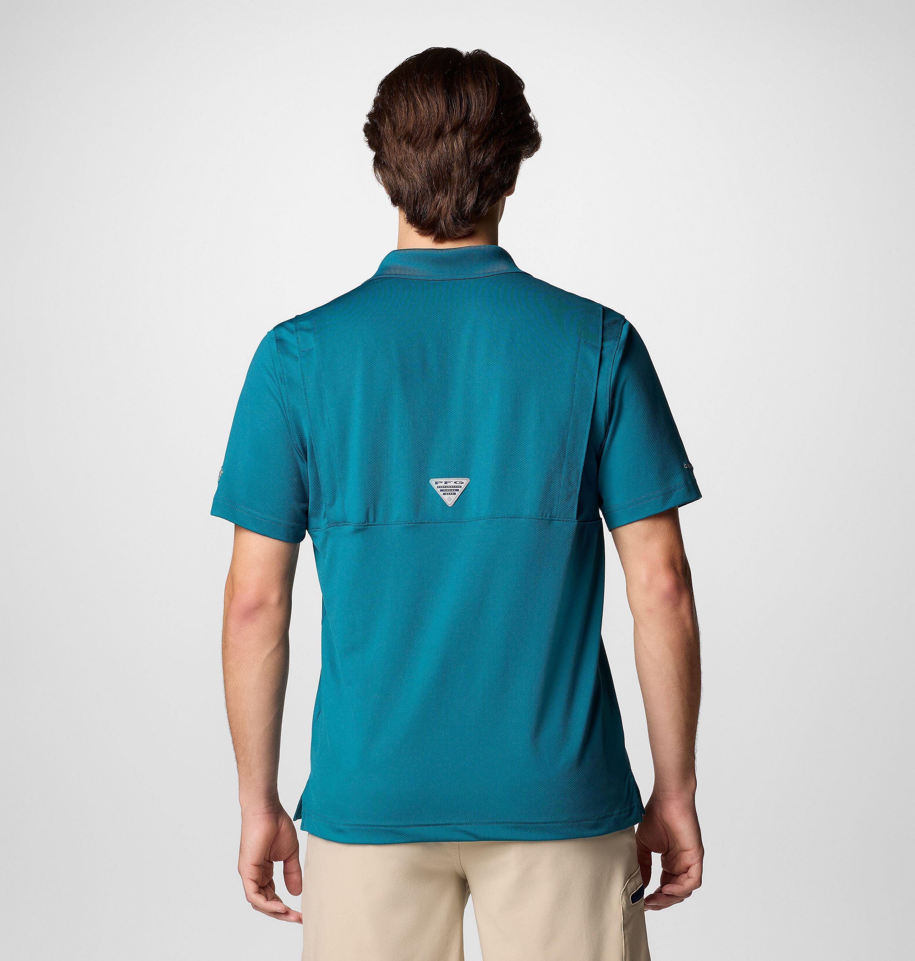 Men's PFG Low Drag Offshore Polo - Philadelphia Eagles 3
