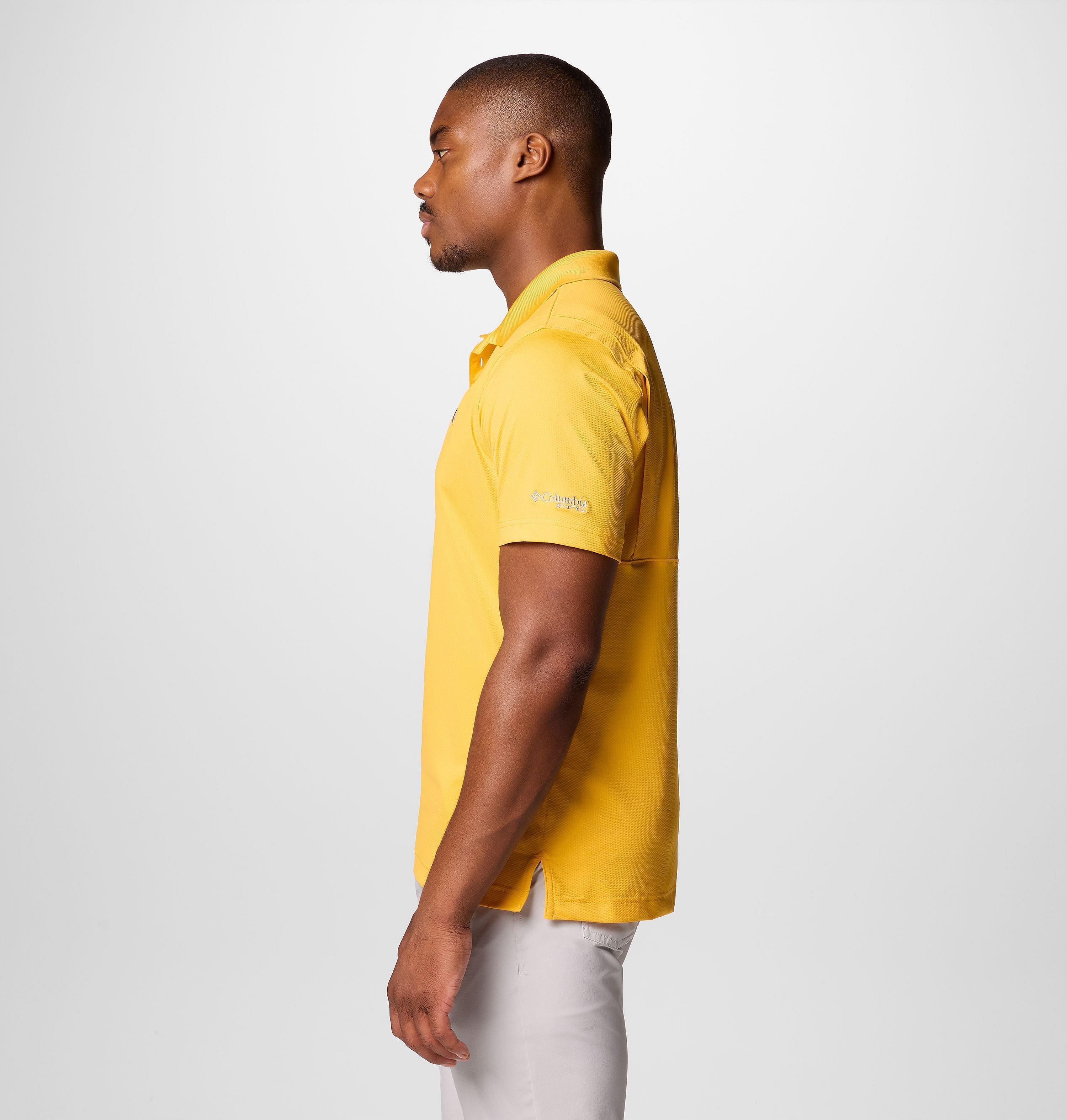 Men's PFG Low Drag Offshore Polo - Pittsburgh Steelers 4