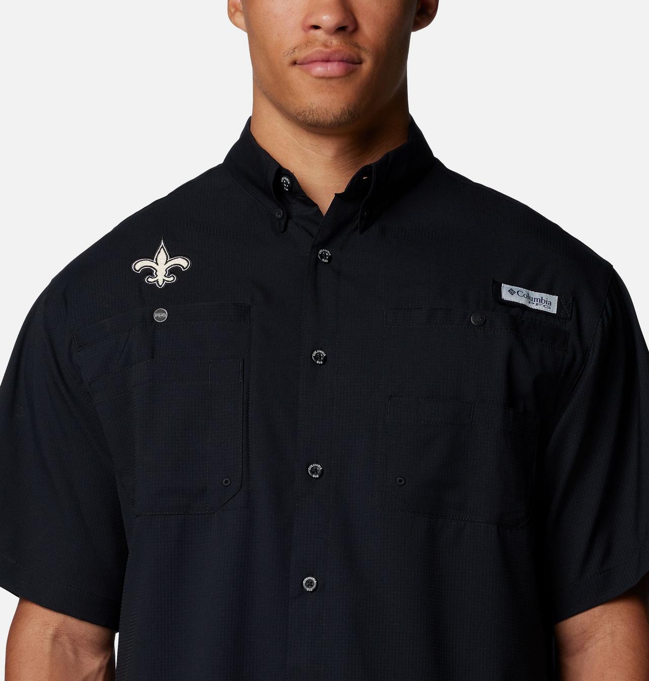 Men's PFG Tamiami™ Short Sleeve Shirt - New Orleans Saints 4