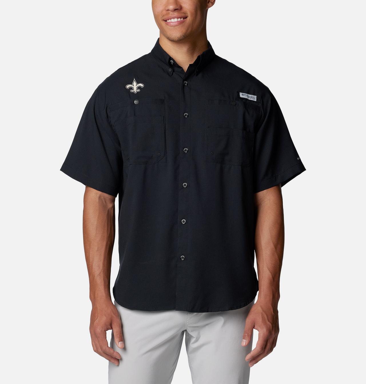 Men's PFG Tamiami™ Short Sleeve Shirt - New Orleans Saints 1