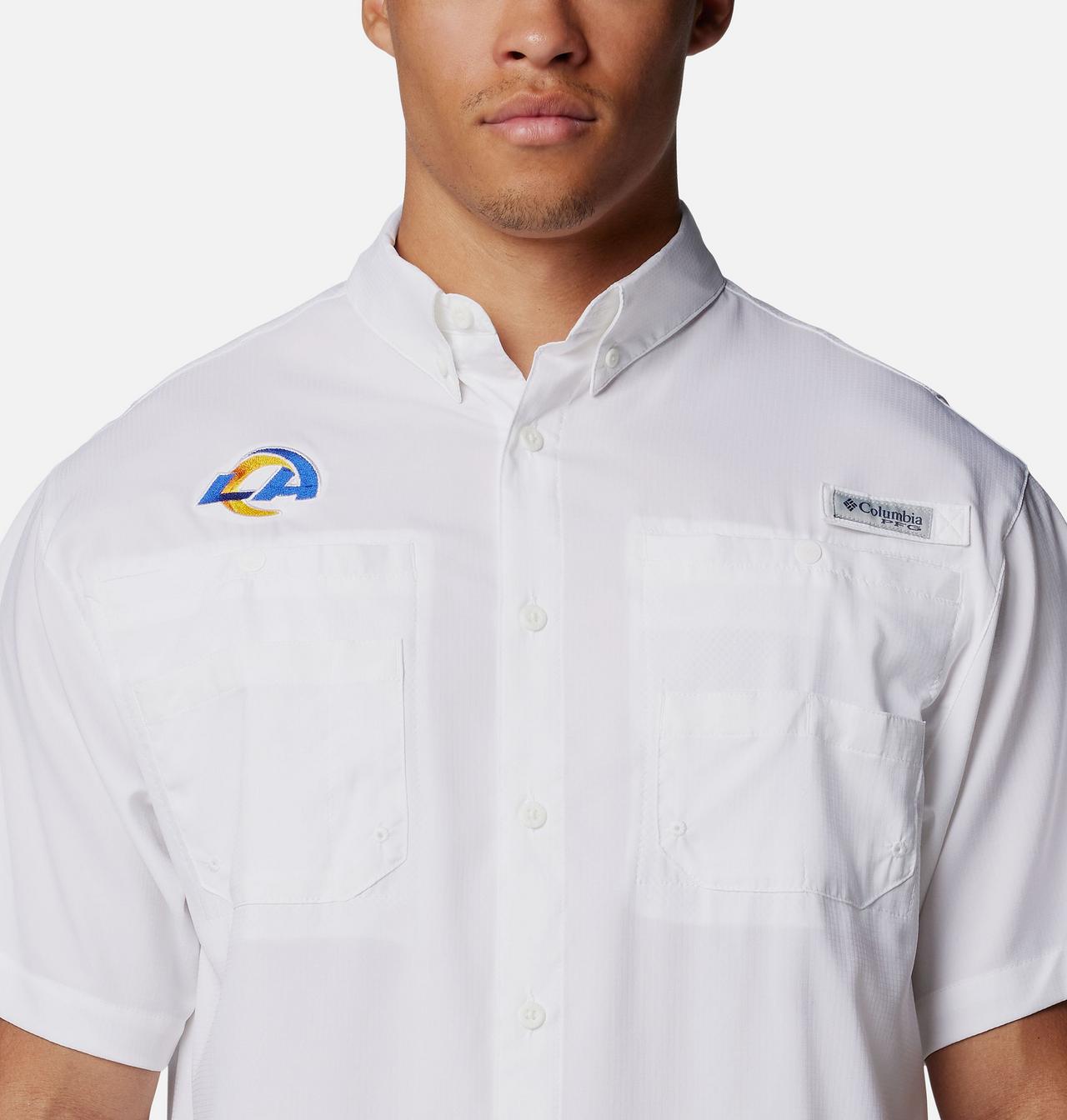 Men's PFG Tamiami™ Short Sleeve Shirt - Los Angeles Rams 4