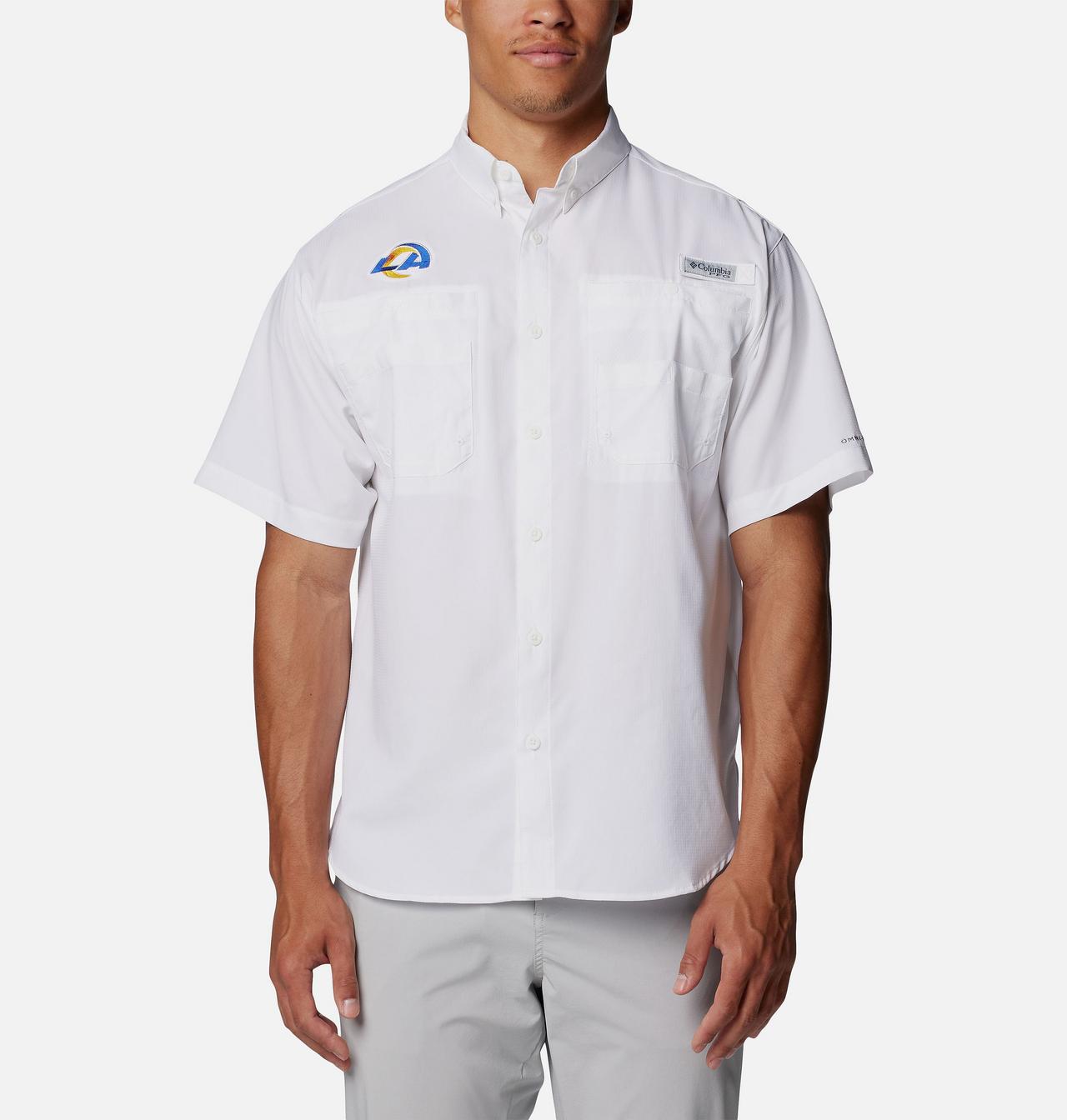 Men's PFG Tamiami™ Short Sleeve Shirt - Los Angeles Rams 1