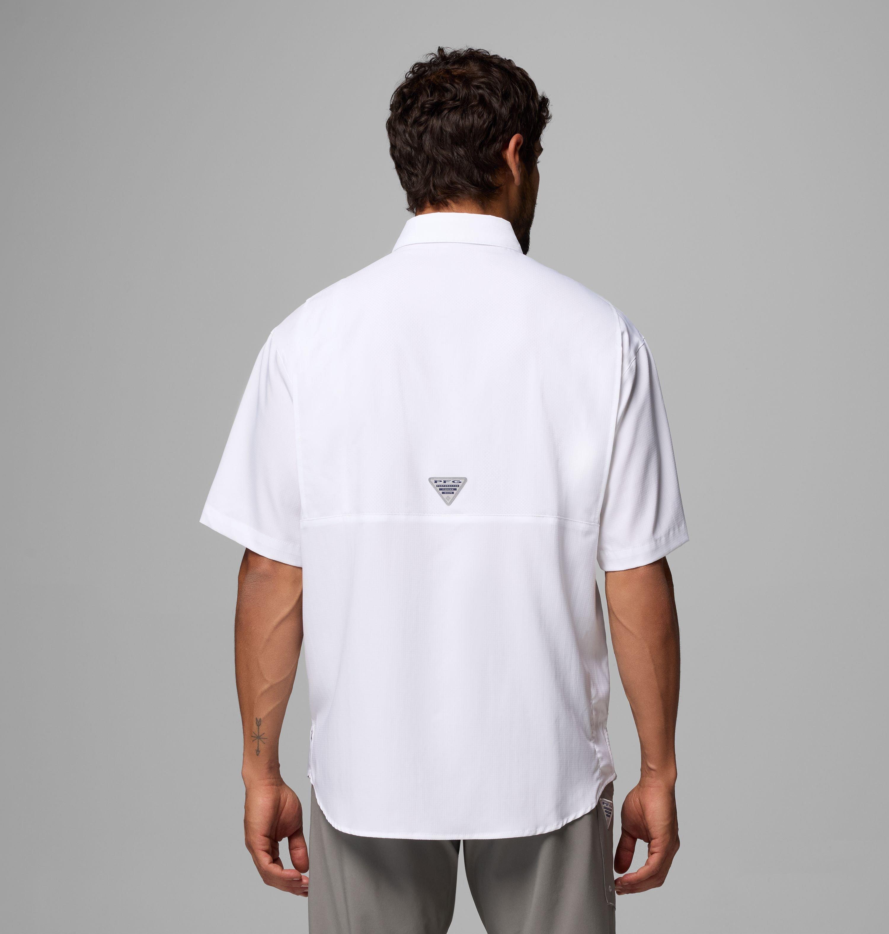 Men's PFG Tamiami Short Sleeve Shirt - Philadelphia Eagles 3