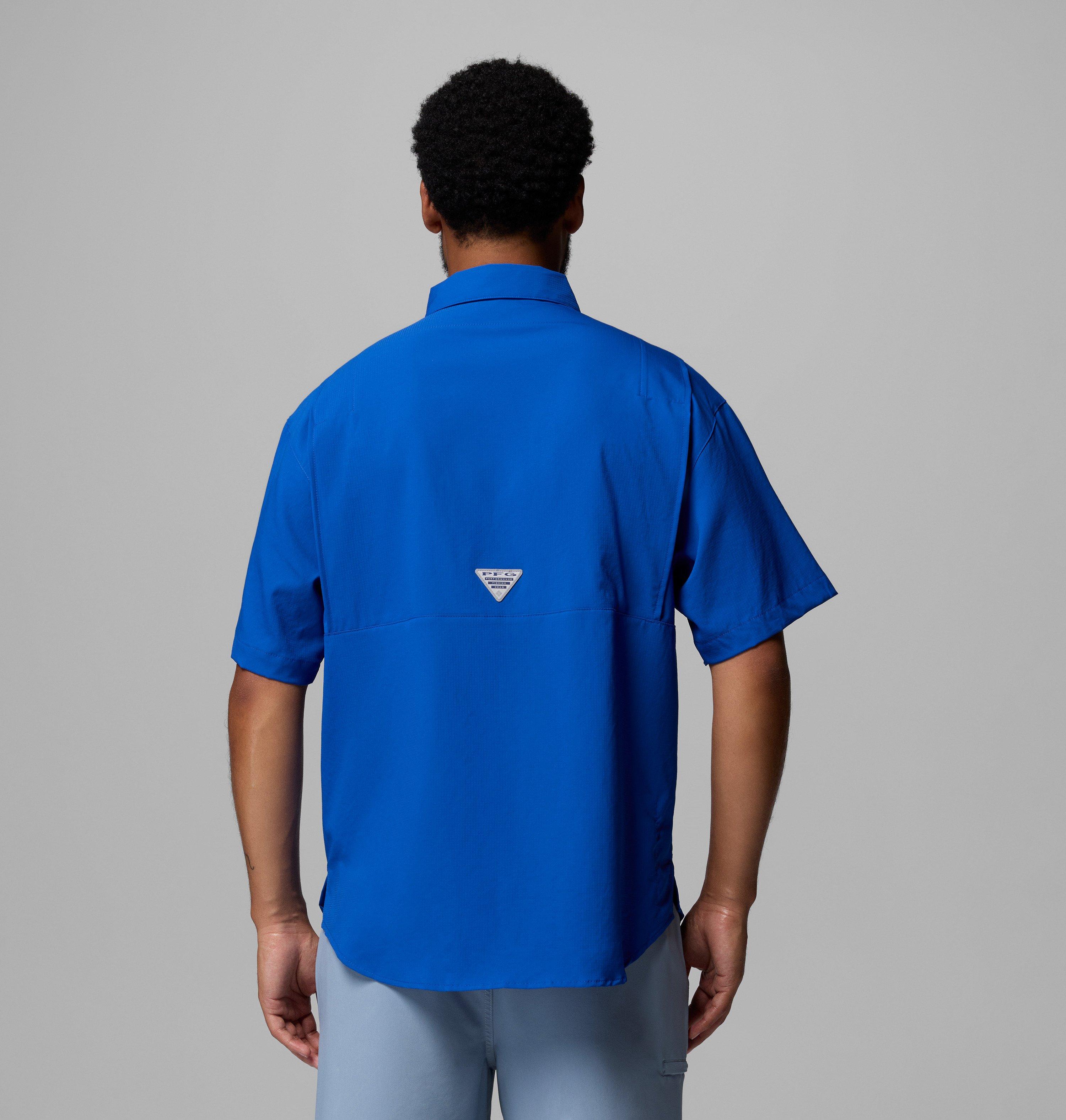 Men's PFG Tamiami Short Sleeve Shirt - New York Giants 3