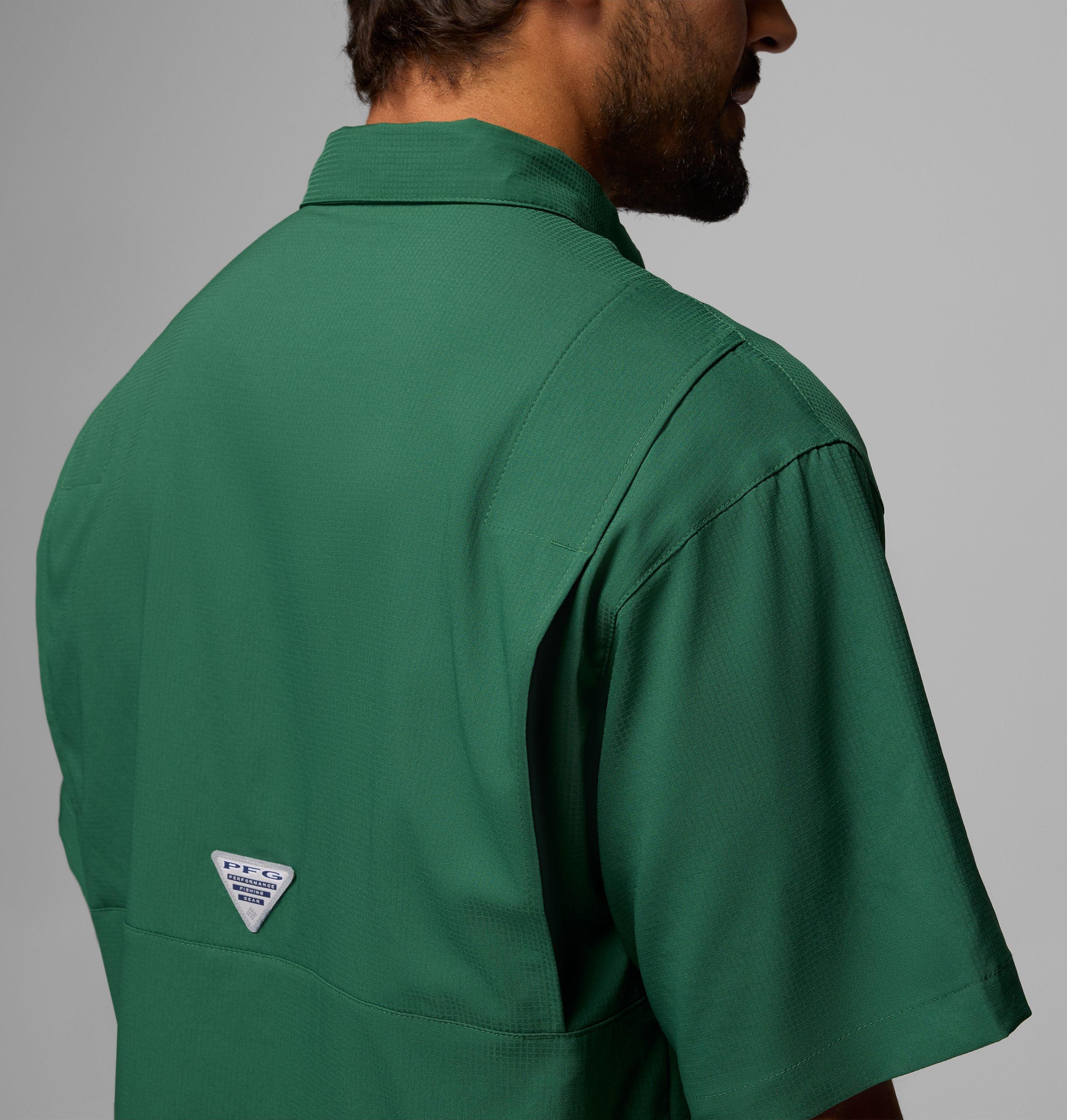 Men's PFG Tamiami Short Sleeve Shirt - Green Bay Packers 6