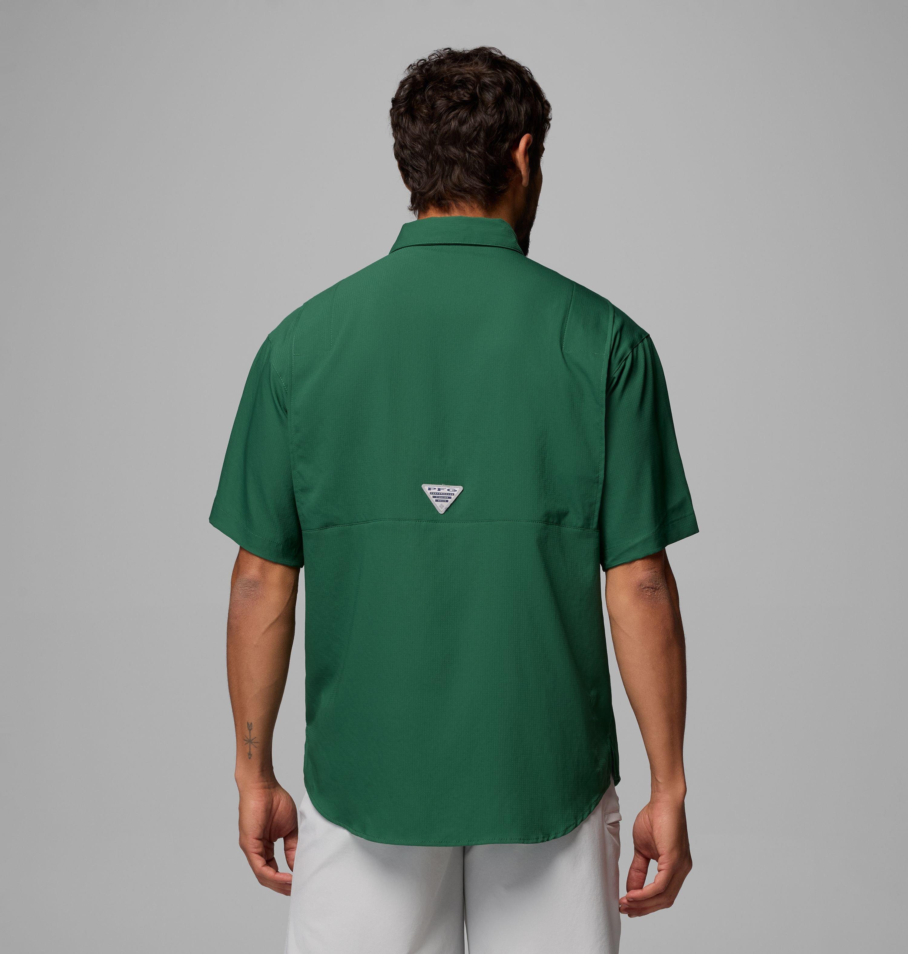 Men's PFG Tamiami Short Sleeve Shirt - Green Bay Packers 3