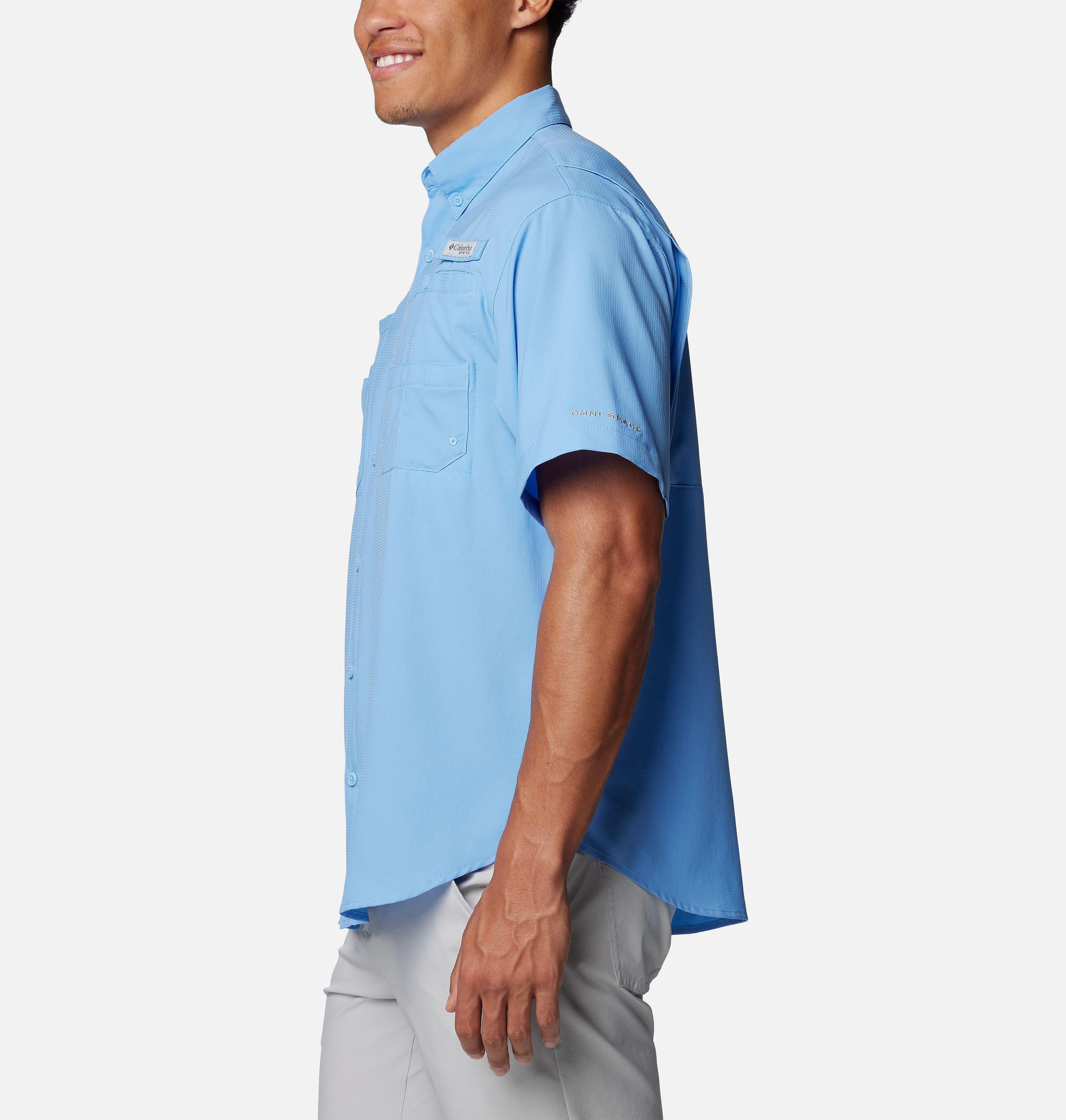 Men's PFG Tamiami Short Sleeve Shirt - Tennessee Titans 3