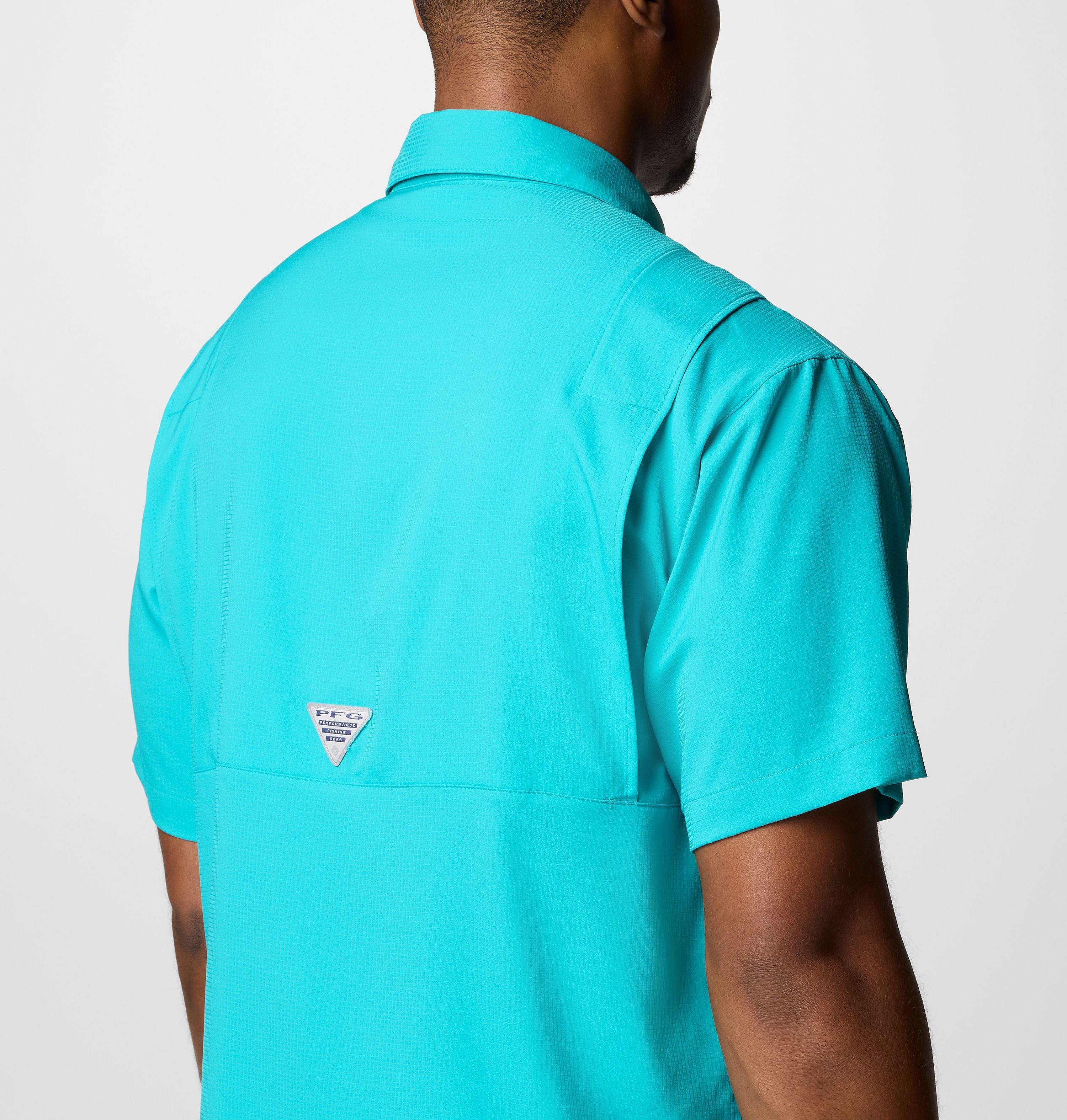 Men's PFG Tamiami Short Sleeve Shirt - Miami Dolphins 6
