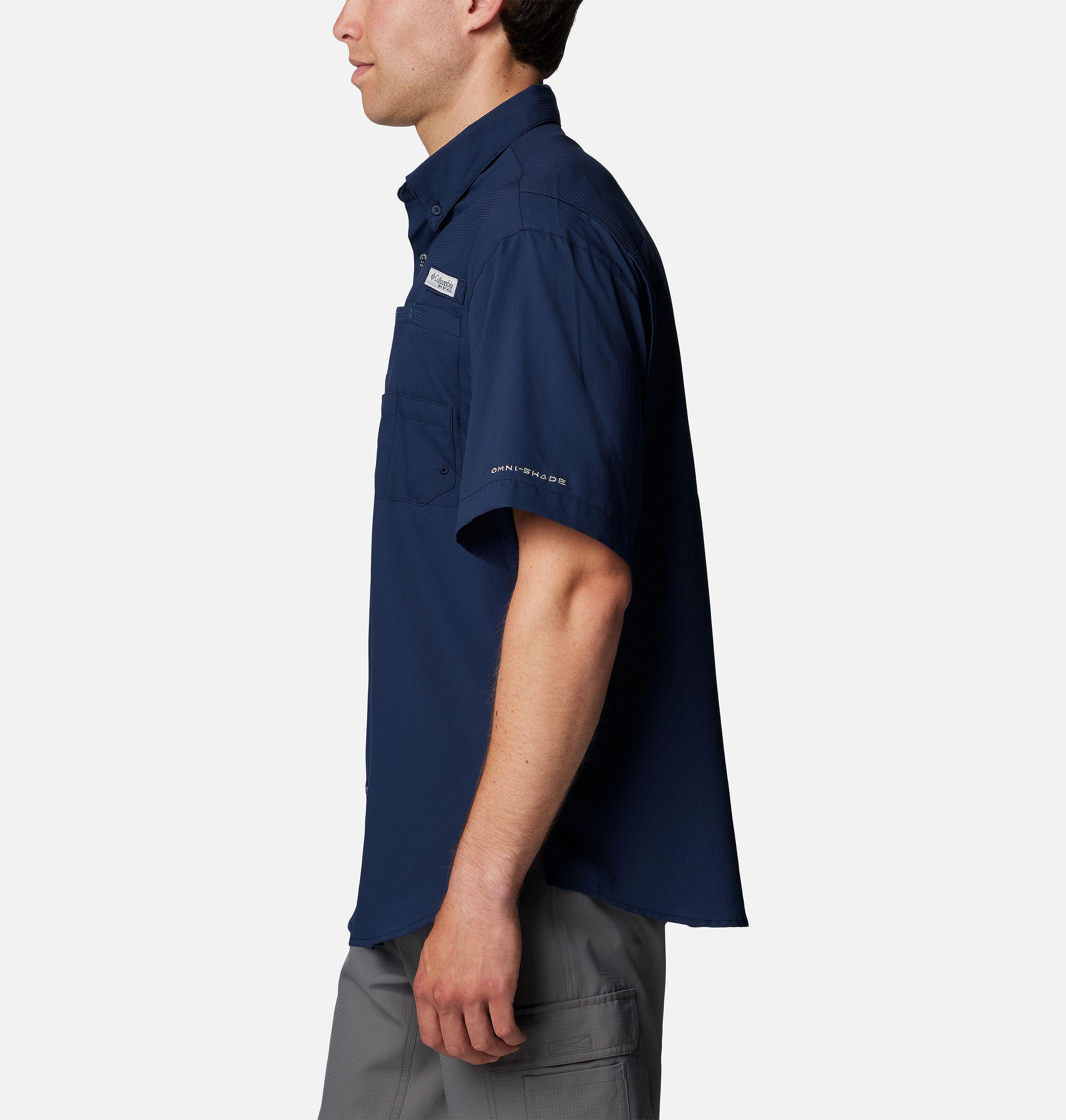 Men's PFG Tamiami Short Sleeve Shirt - Denver Broncos 3