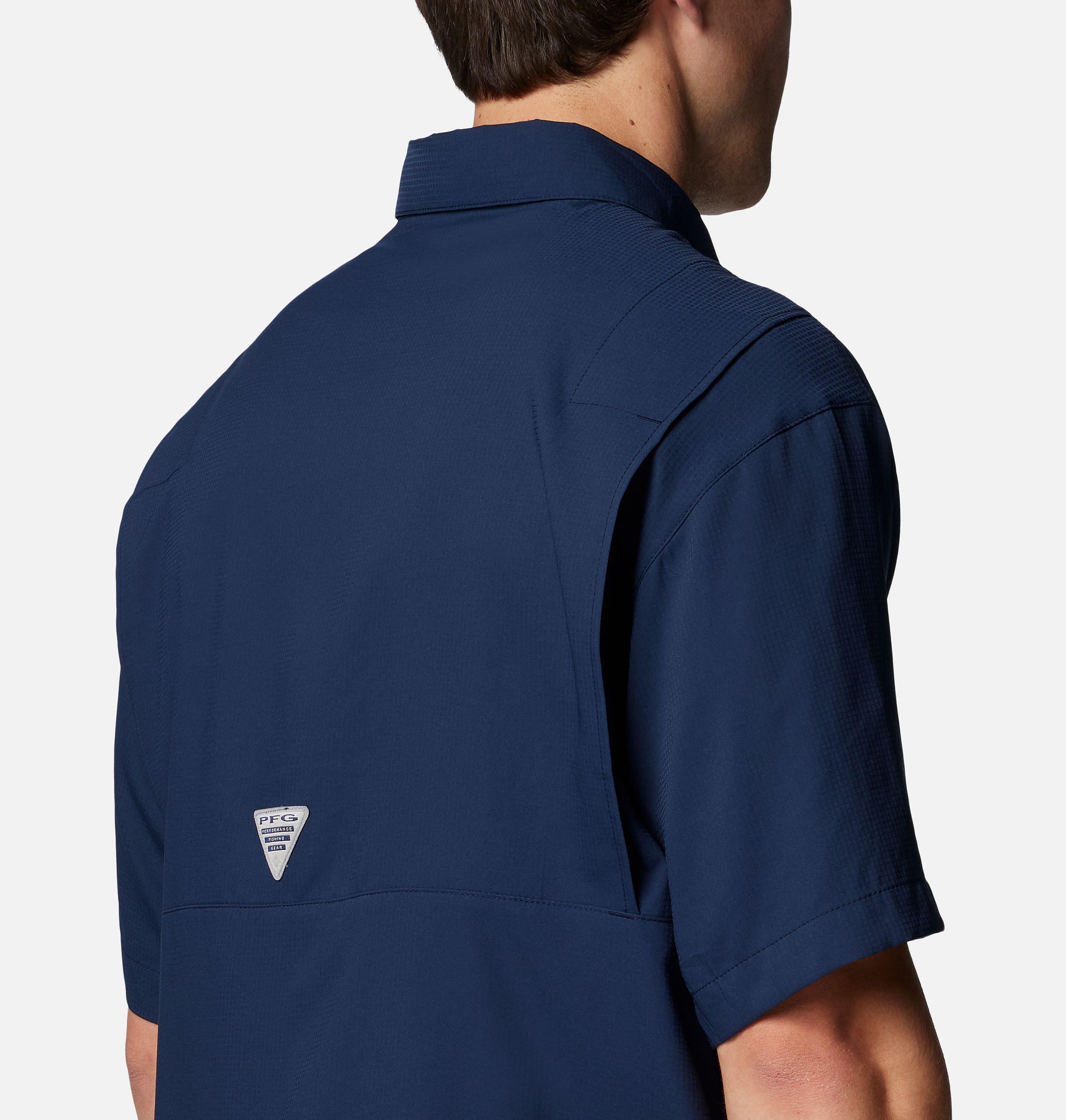 Men's PFG Tamiami Short Sleeve Shirt - Denver Broncos 5