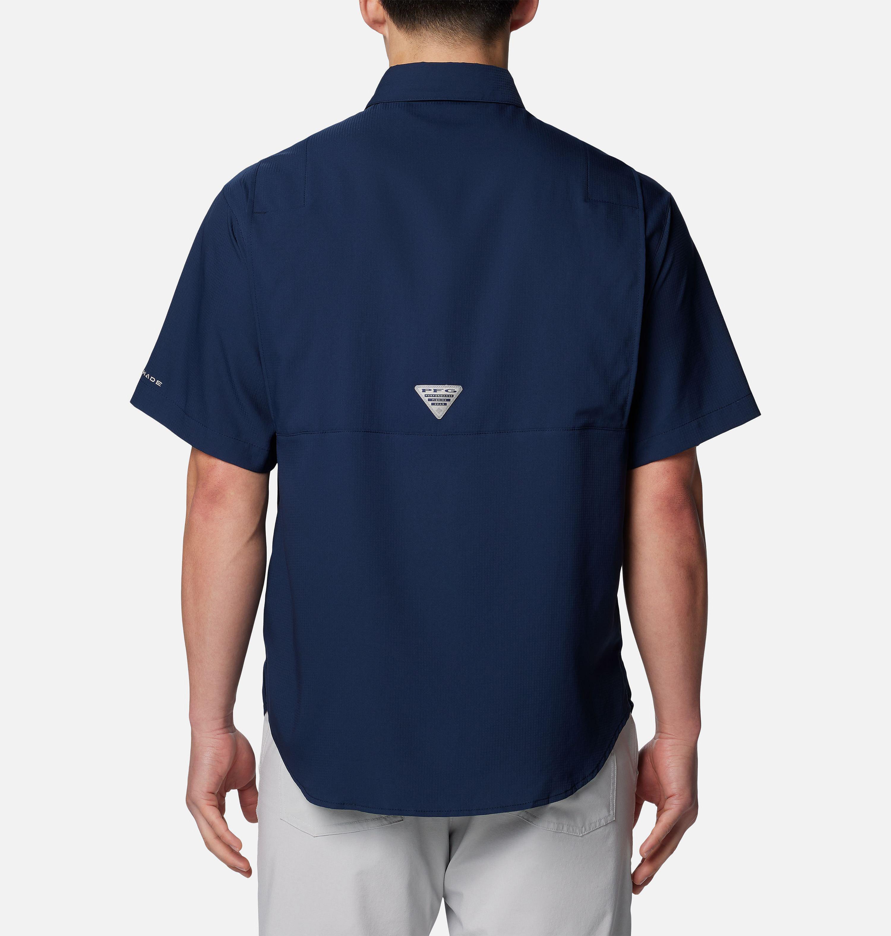 Men's PFG Tamiami Short Sleeve Shirt - New England Patriots 2