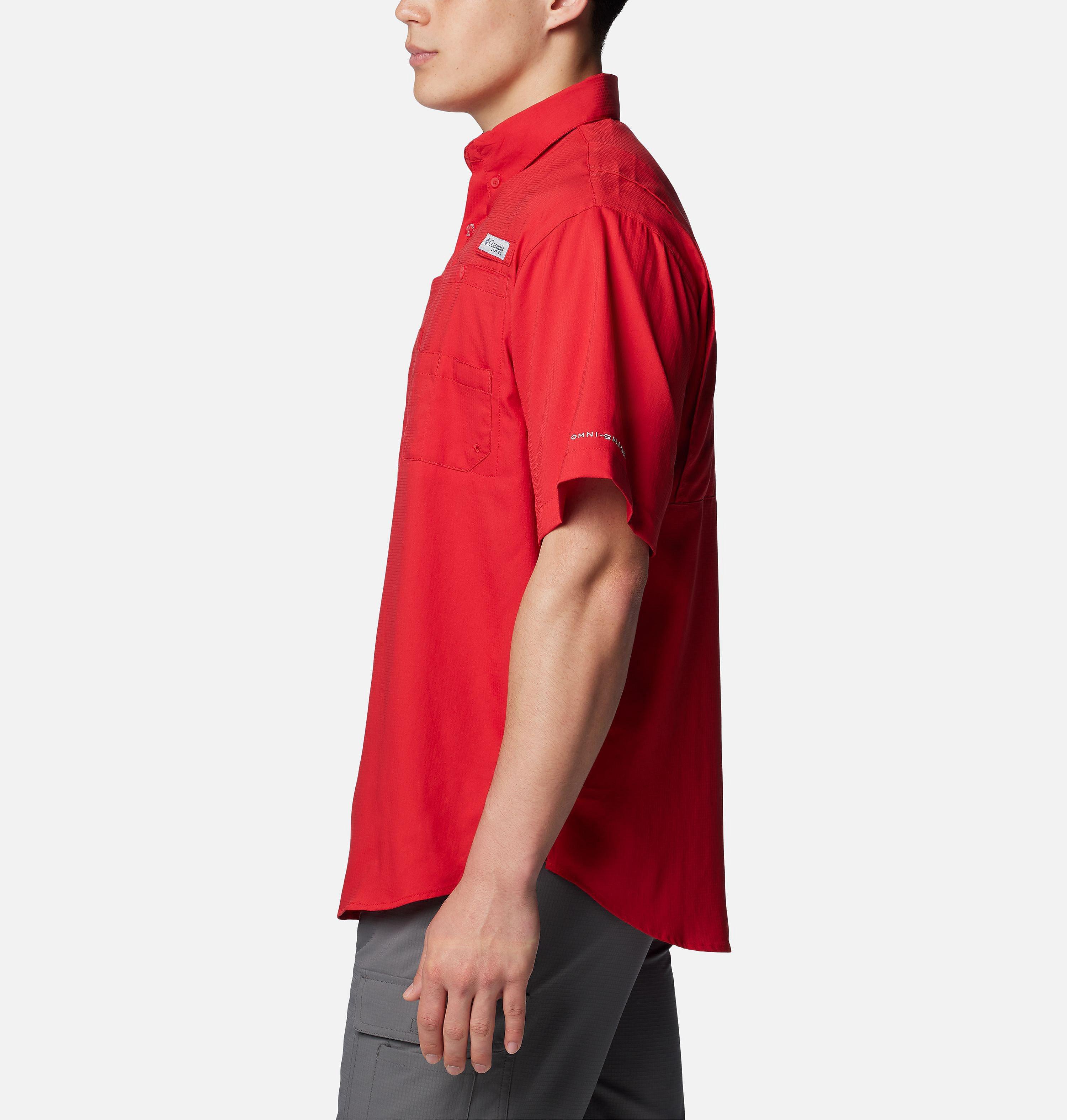 Men's PFG Tamiami Short Sleeve Shirt - Atlanta Falcons 3