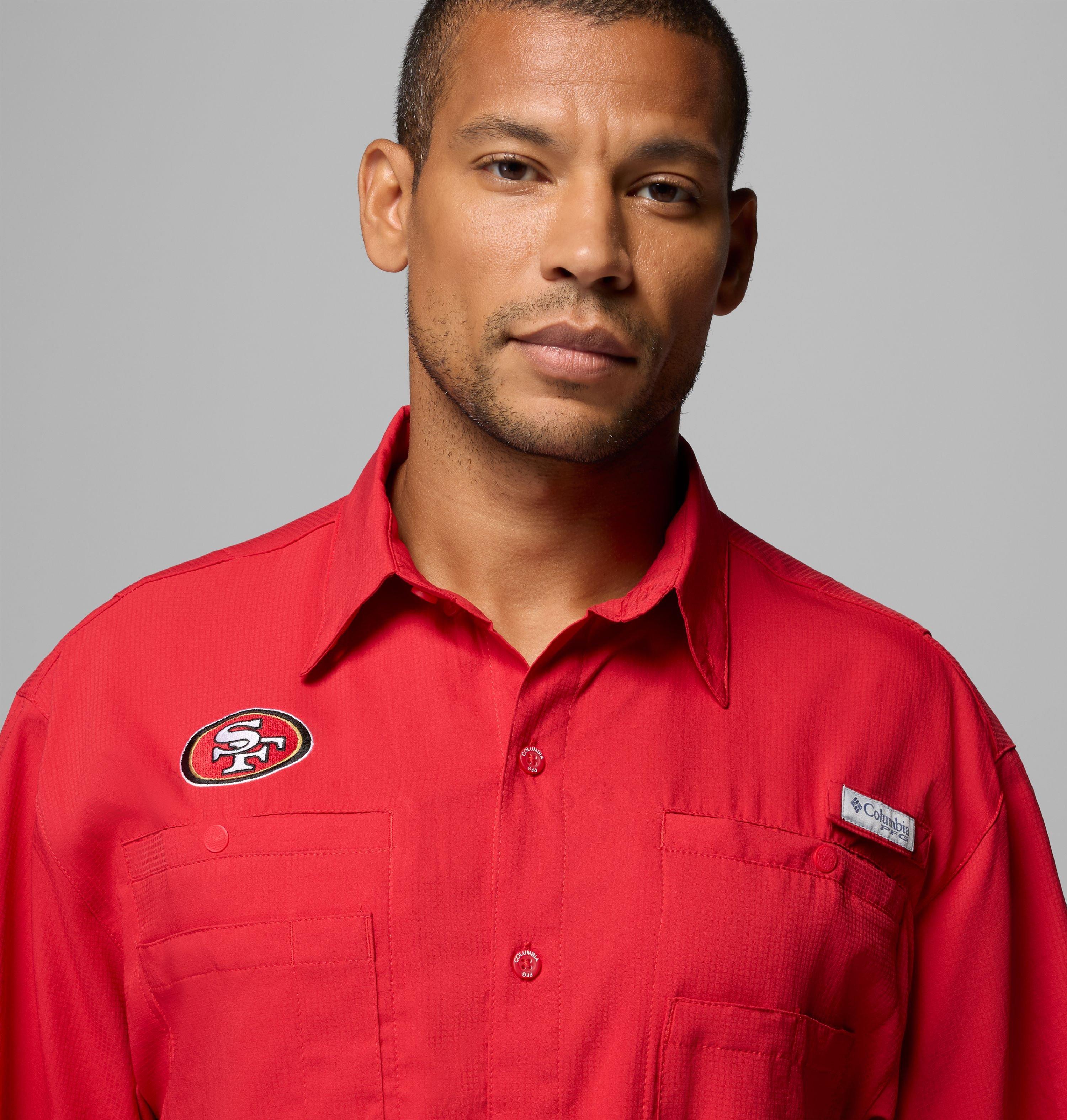 Men's PFG Tamiami Short Sleeve Shirt - San Francisco 49ers 5