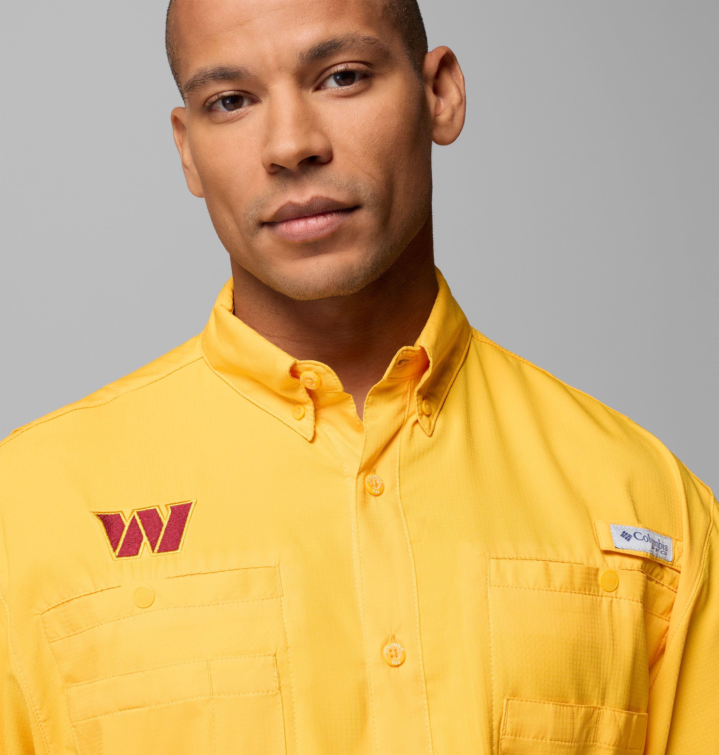 Men's PFG Tamiami Short Sleeve Shirt - Washington Commanders 5