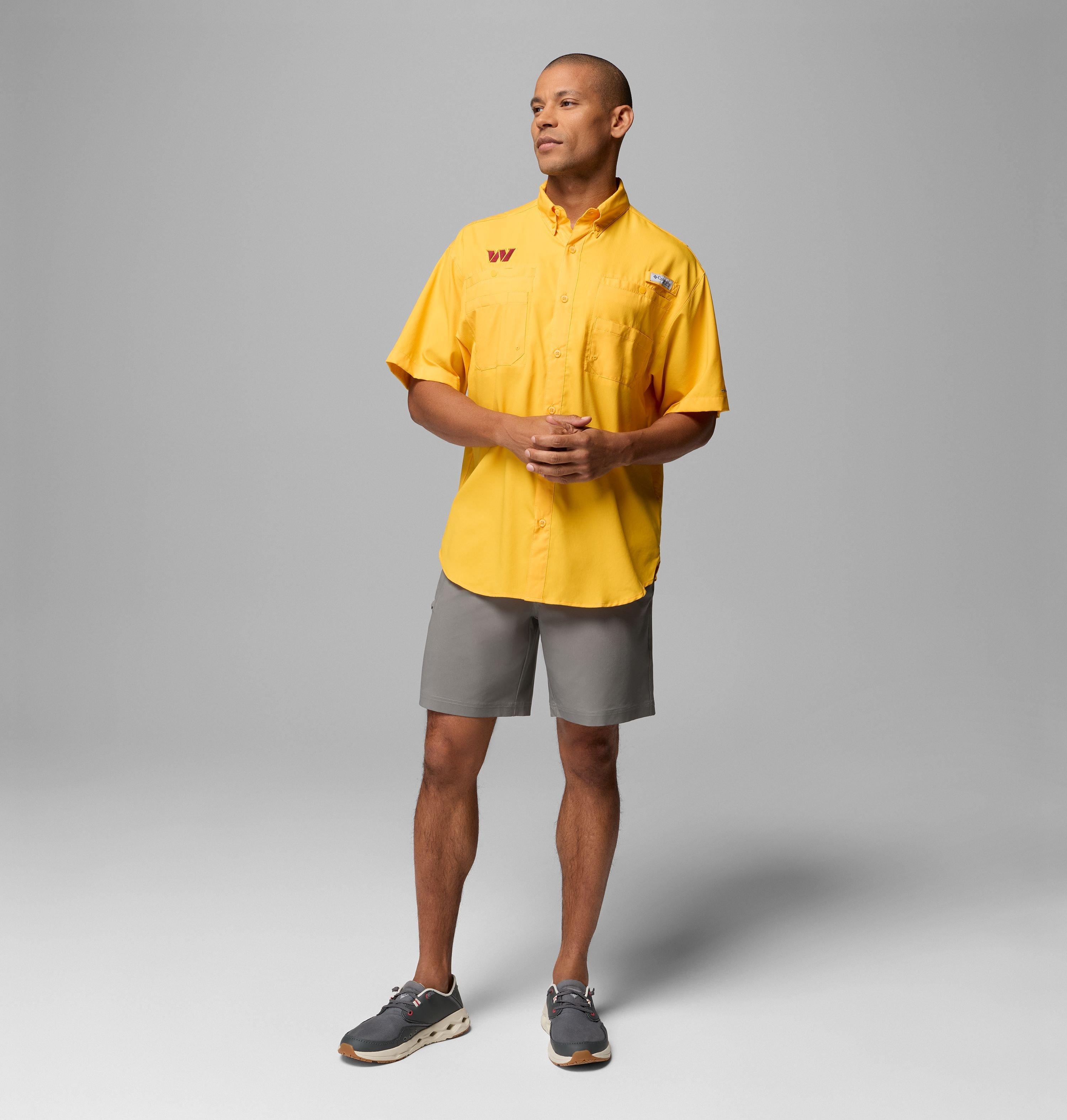 Men's PFG Tamiami Short Sleeve Shirt - Washington Commanders 2