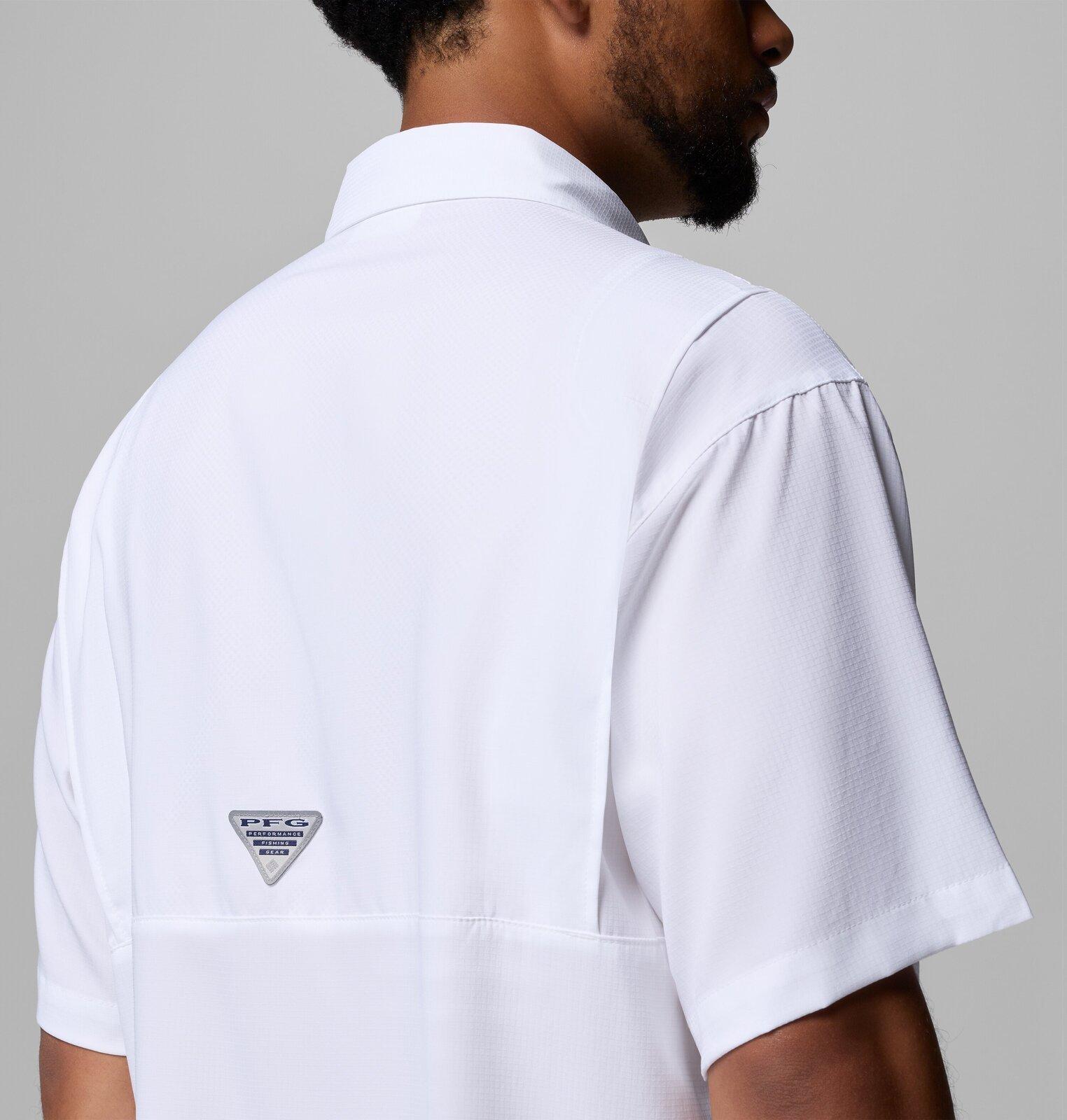 Men's PFG Tamiami Short Sleeve Shirt - New Orleans Saints 5