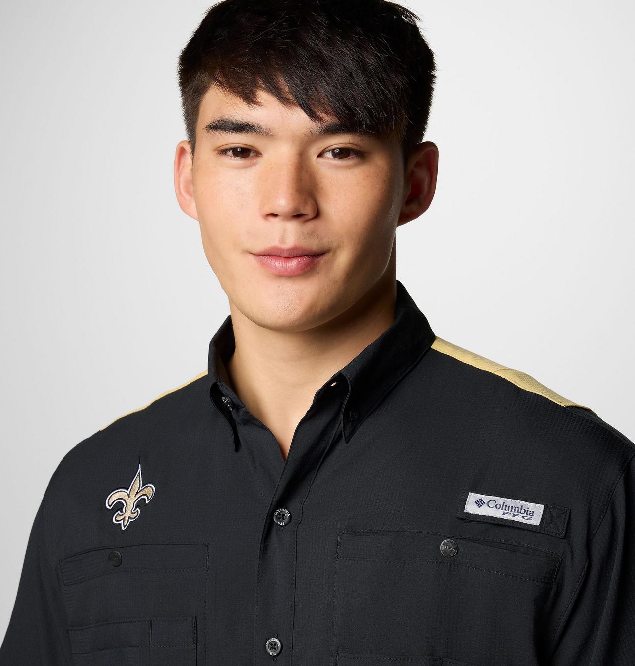 Men's PFG Tamiami™ Colorblocked Short Sleeve Shirt | 014 | XXL 4