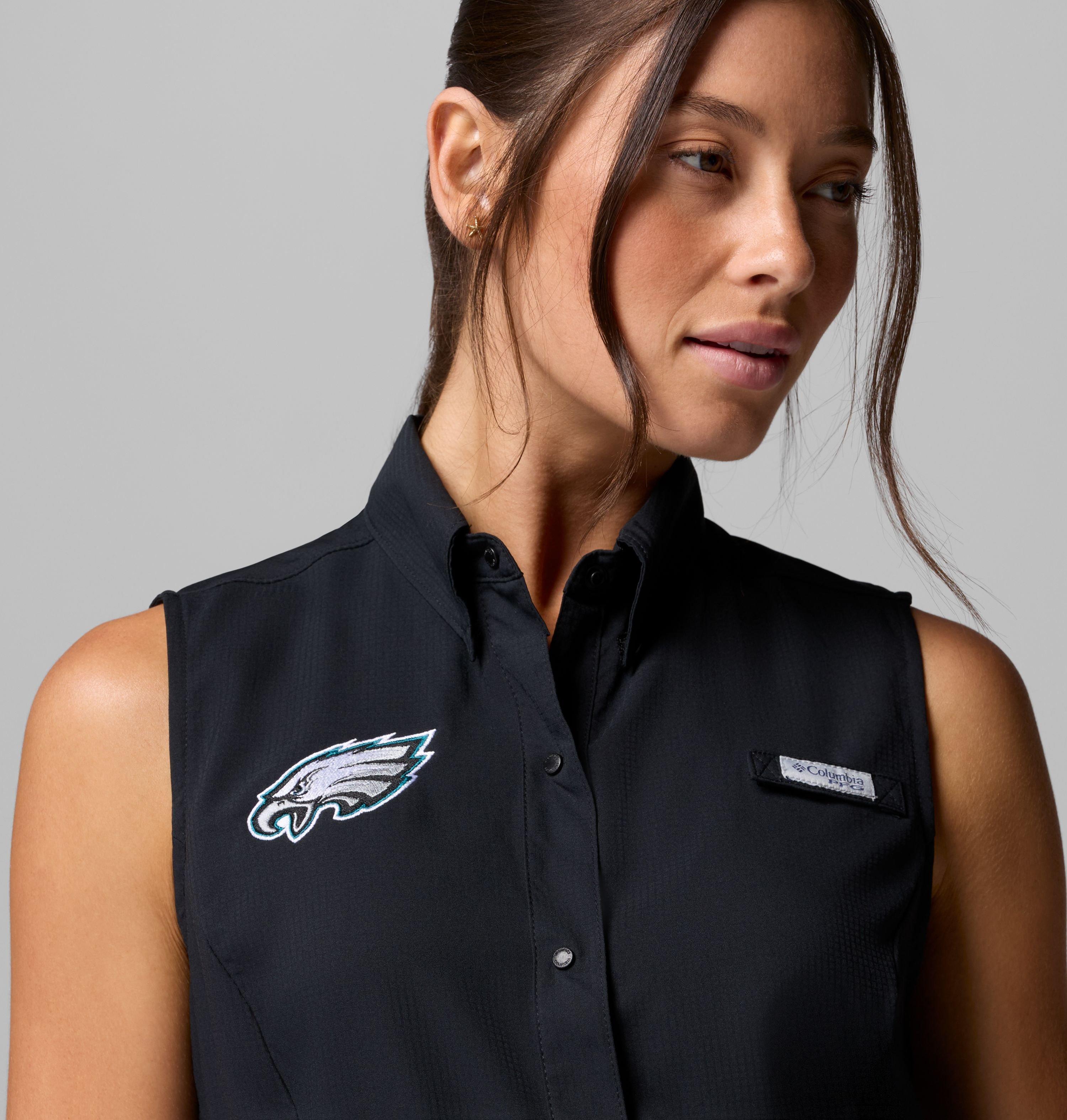 Women's PFG Tamiami Sleeveless Shirt - Philadelphia Eagles 5