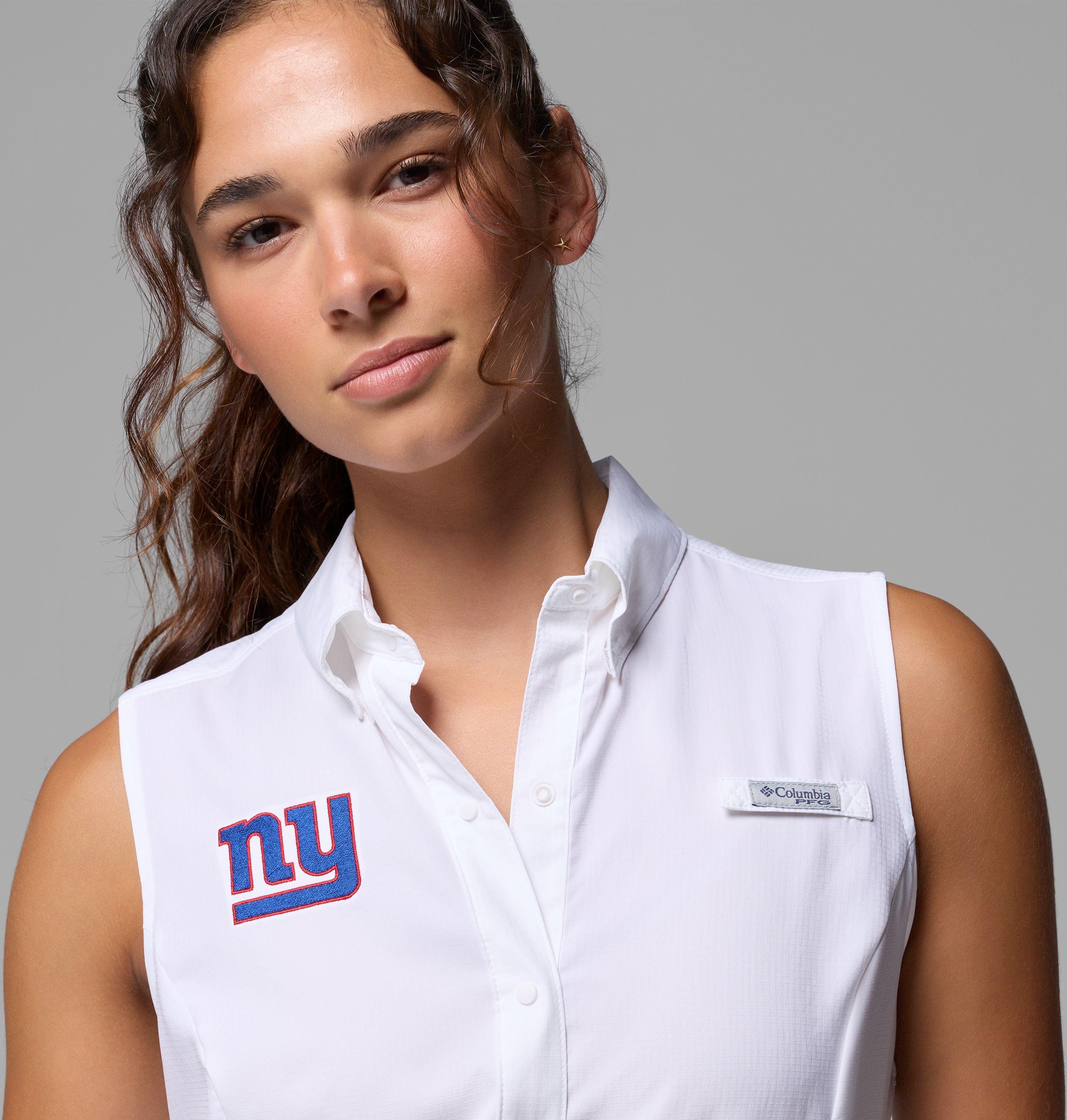 Women's PFG Tamiami Sleeveless Shirt - New York Giants 5