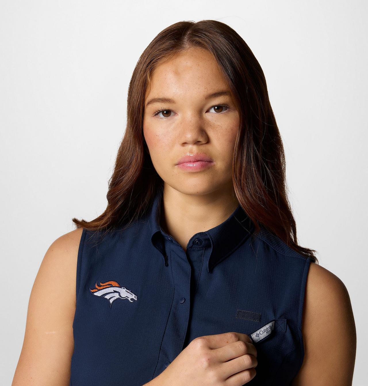 Women's PFG Tamiami™ Sleeveless Shirt - Denver Broncos 5