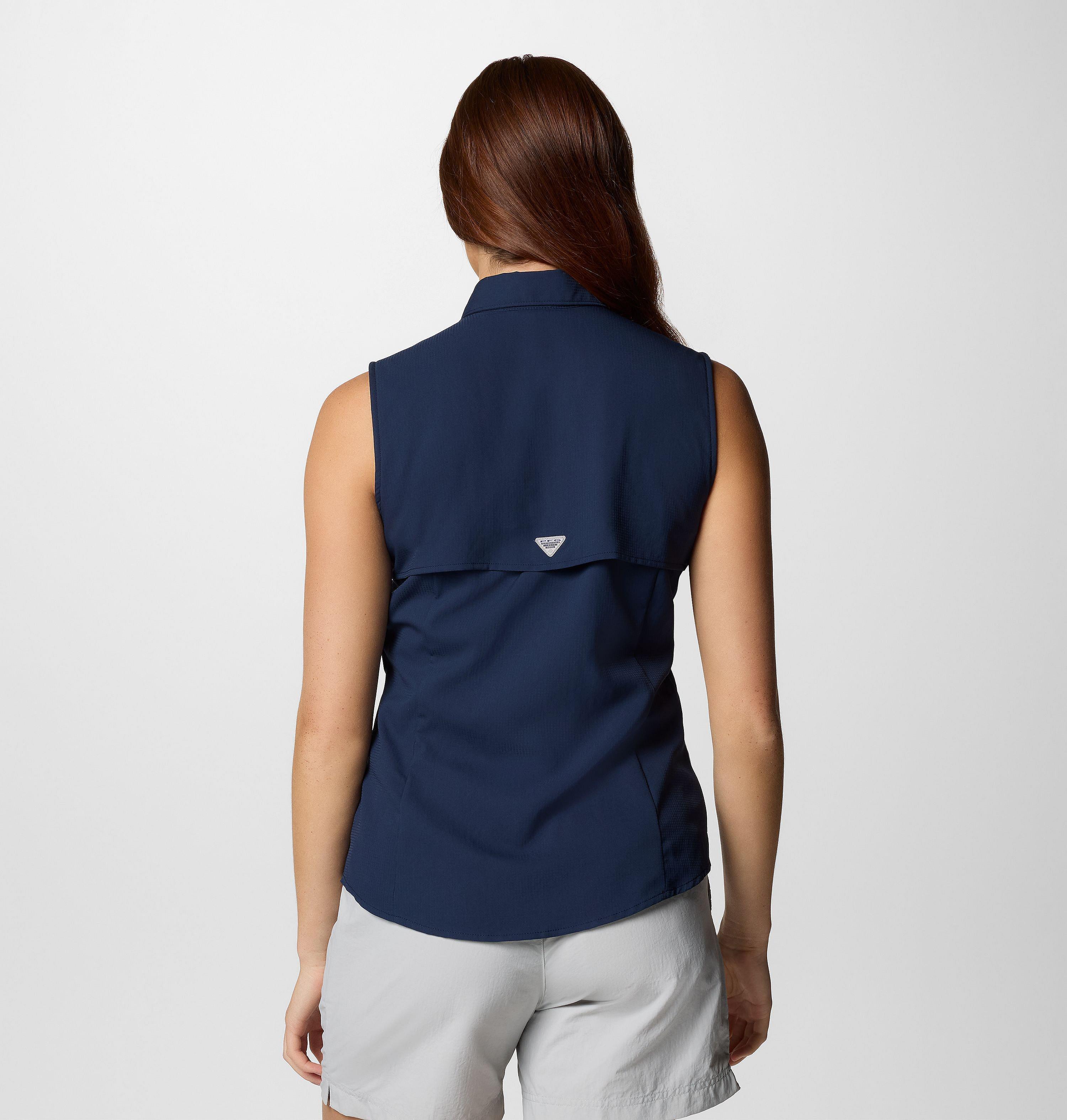 Women's PFG Tamiami Sleeveless Shirt - Denver Broncos 3