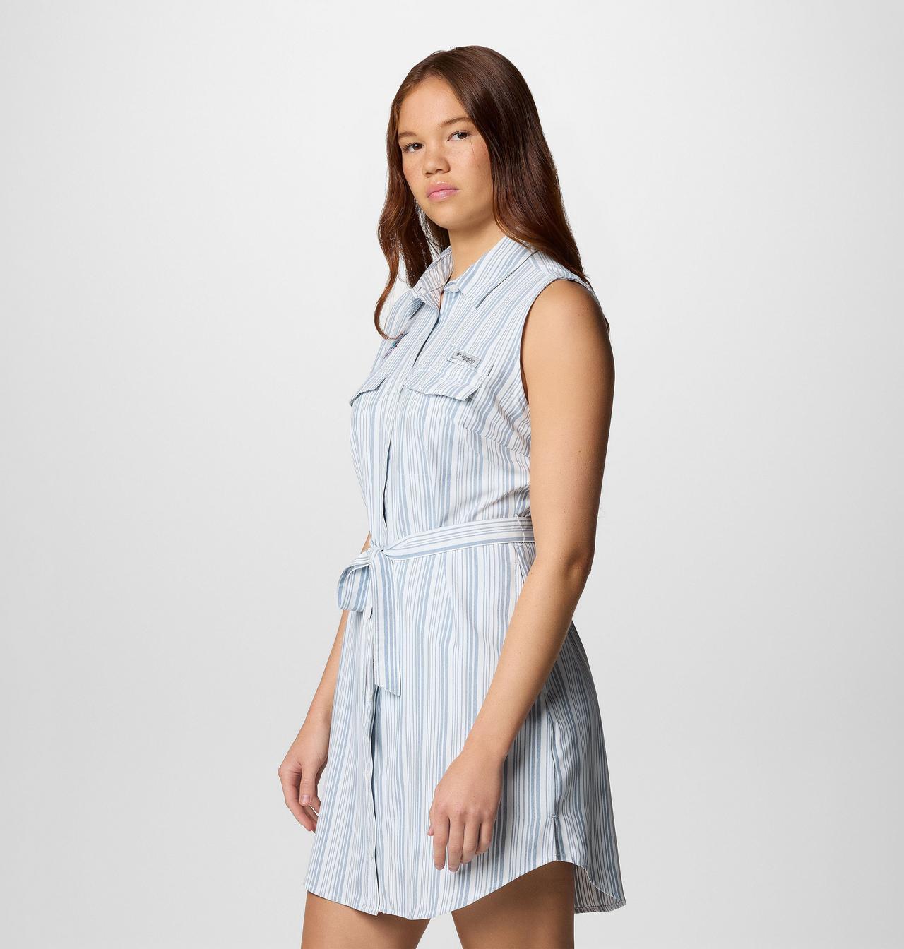 Women's PFG Sun Drifter™ Woven Dress II - Miami Dolphins 4