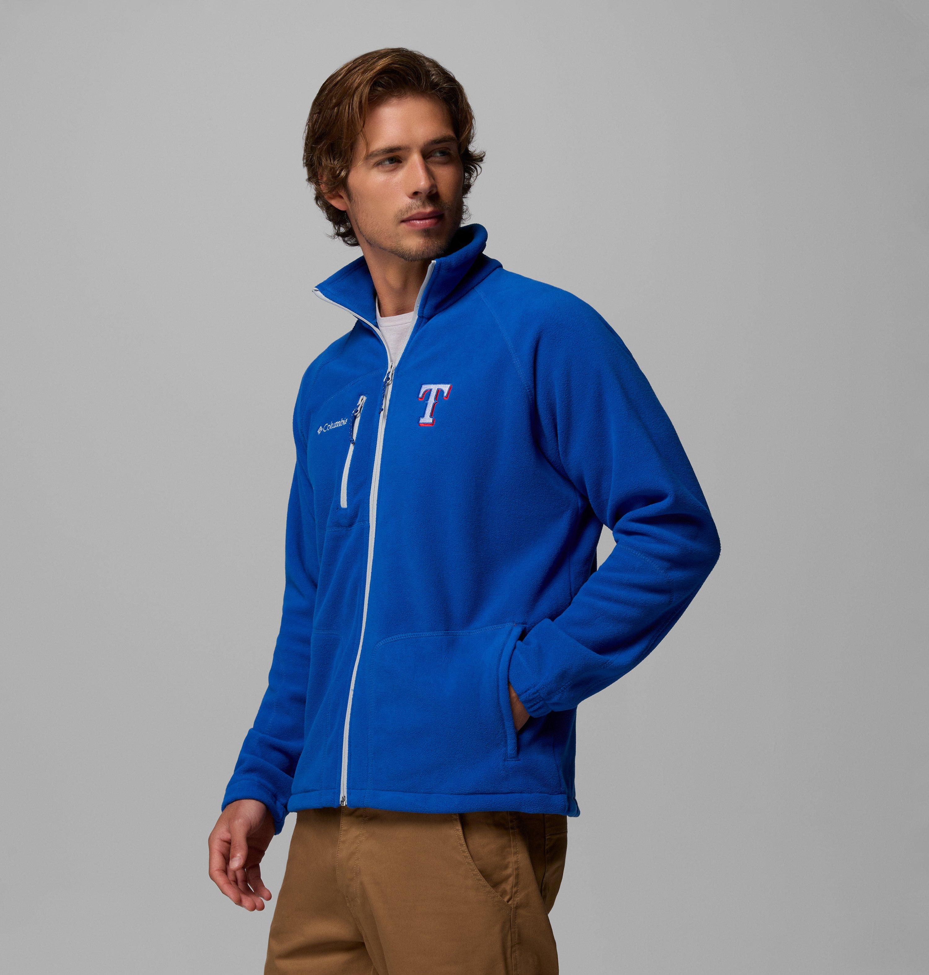 MLB Fast Trek II Full Zip Fleece - Texas Rangers 4