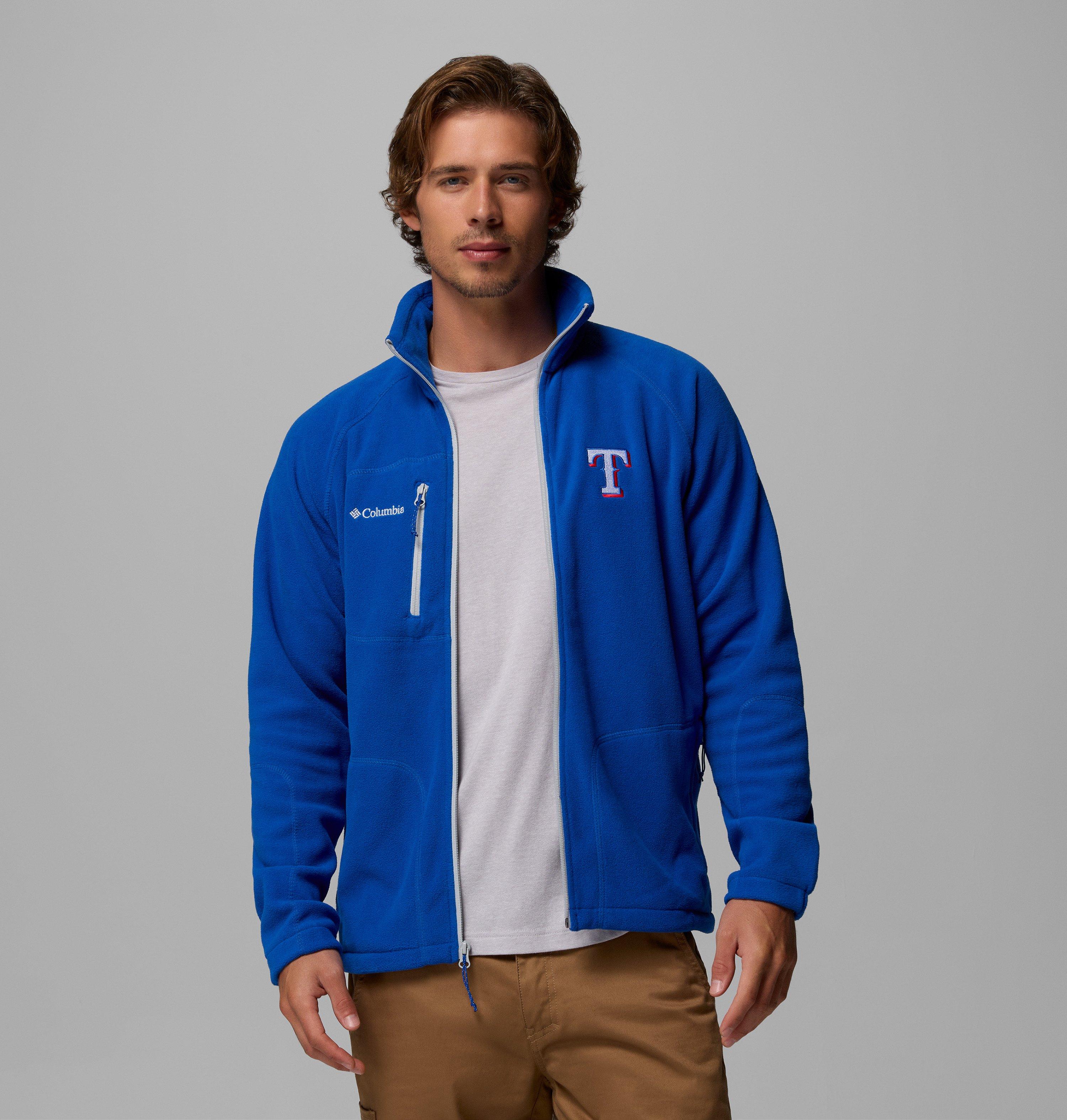 MLB Fast Trek II Full Zip Fleece - Texas Rangers 5