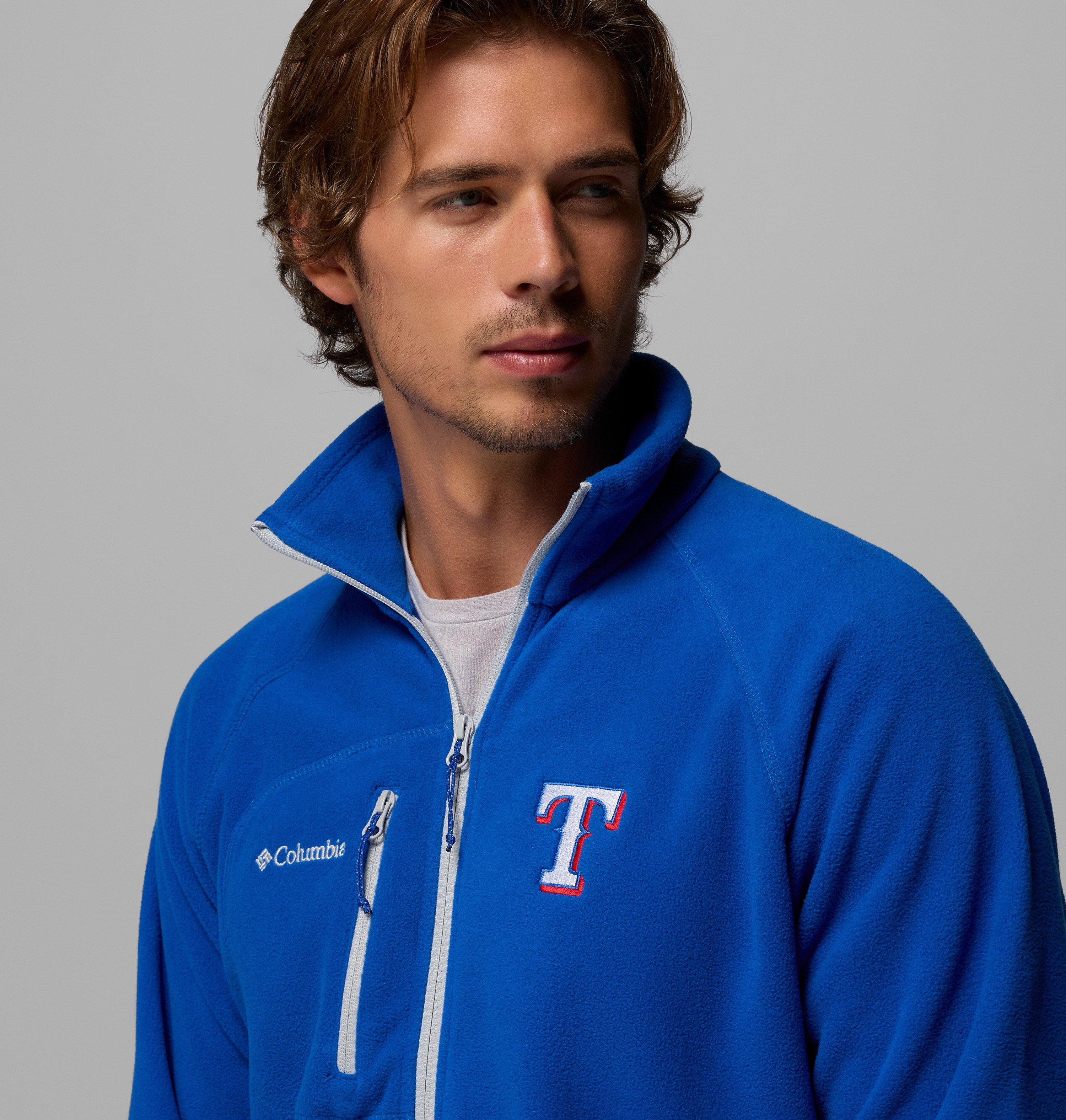 MLB Fast Trek II Full Zip Fleece - Texas Rangers 6