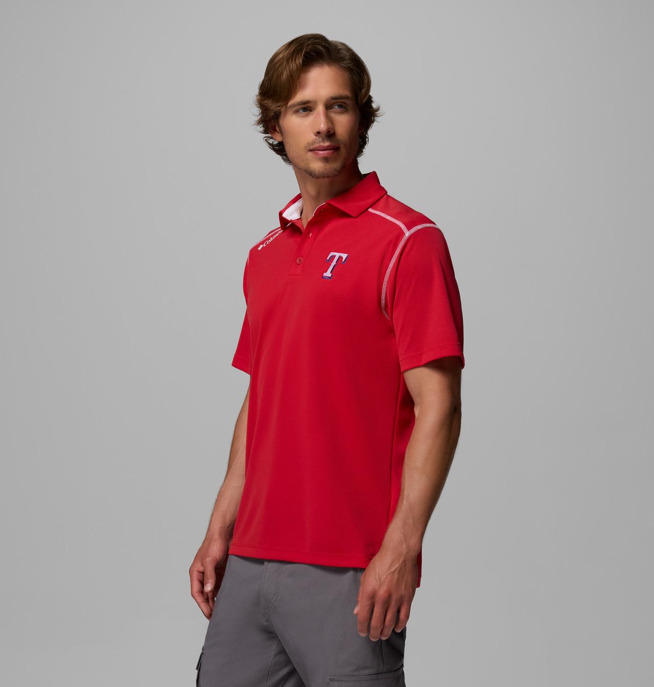 Men's Shotgun Polo - Texas Rangers 4