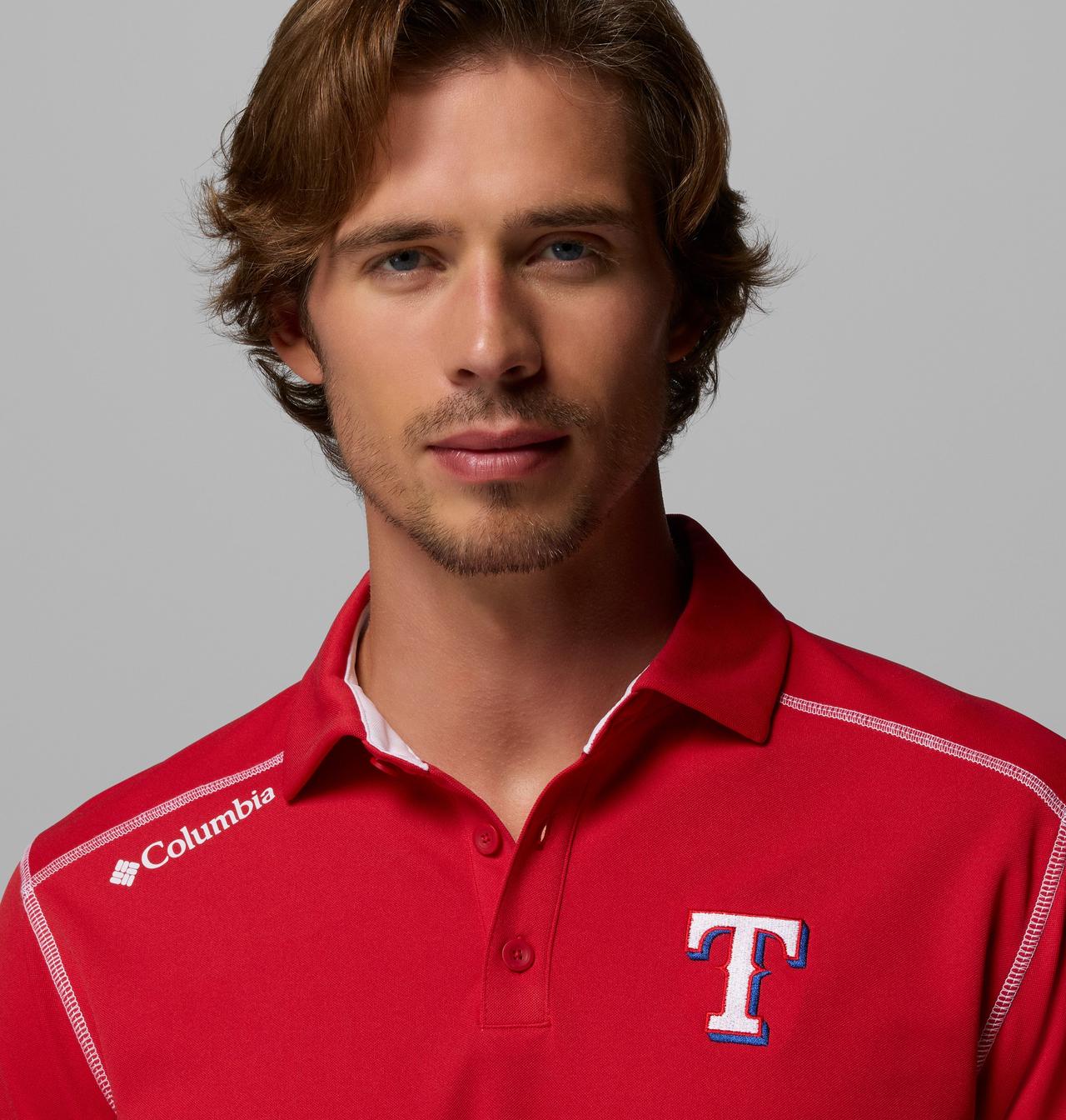Men's Shotgun Polo - Texas Rangers 5