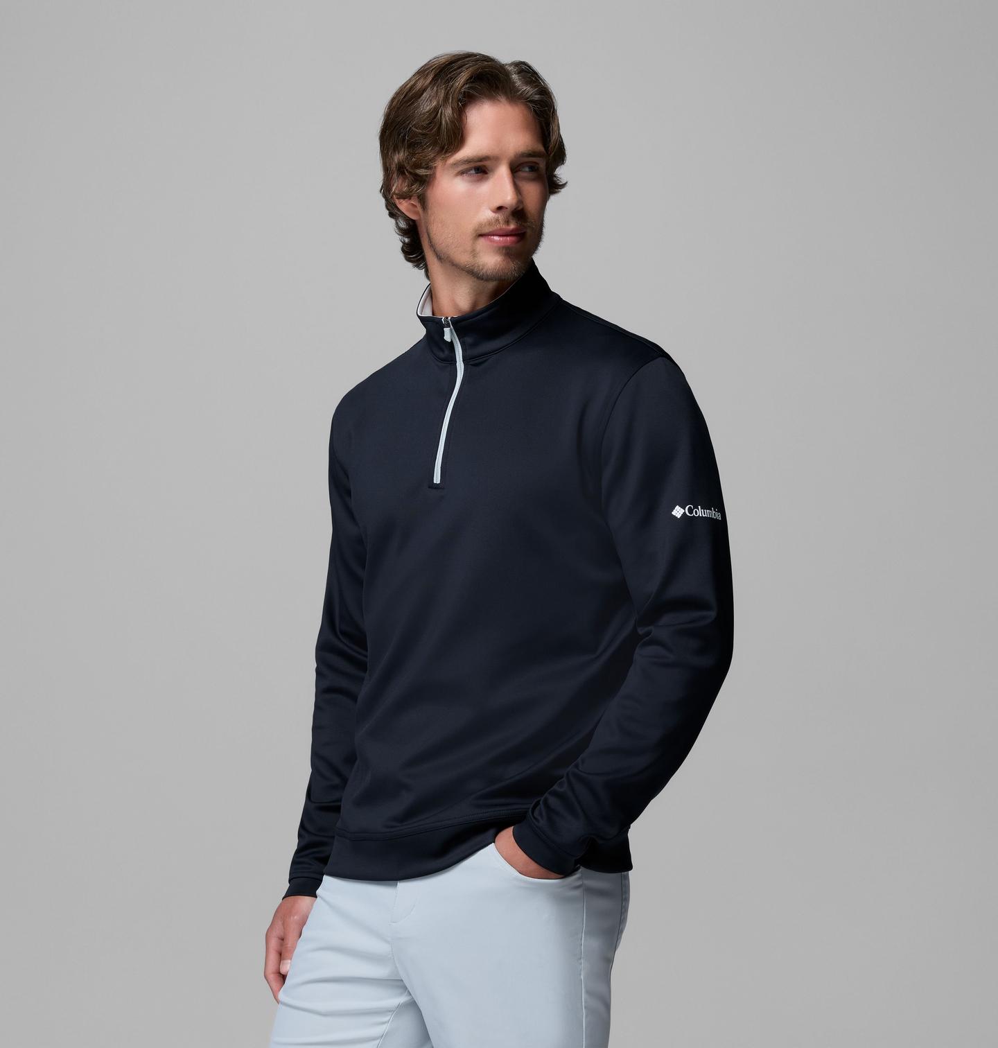 Мужской свитер Columbia Wickham Hills Pullover, цвет: Чёрный — фото 3