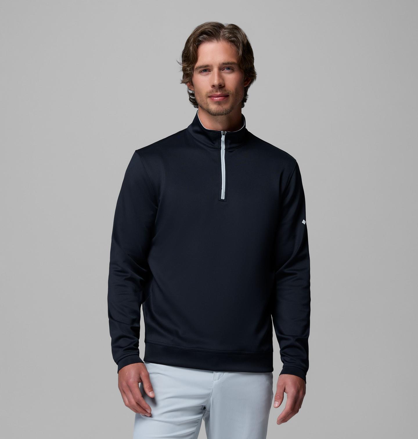 Мужской свитер Columbia Wickham Hills Pullover, цвет: Чёрный — фото 1