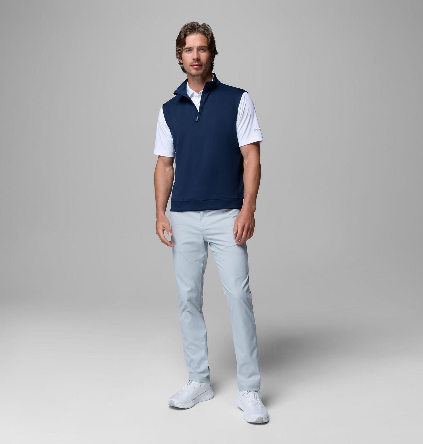 Мужской жилет Columbia Wickhams Hills Vest, цвет: Тёмно-синий — фото 2