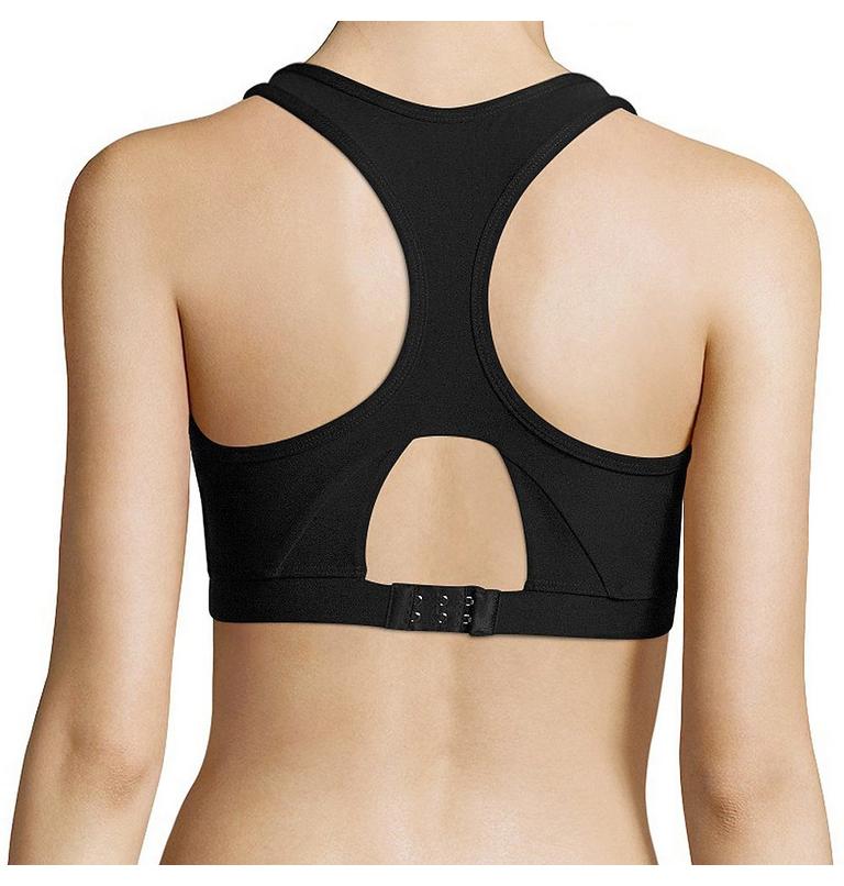 Women's Tech Omni Racerback Bra, Color: Black, image 2