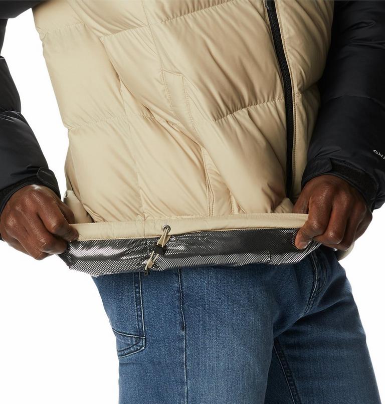 Men's Pike Lake Hooded Jacket, Color: Ancient Fossil, Black, image 7