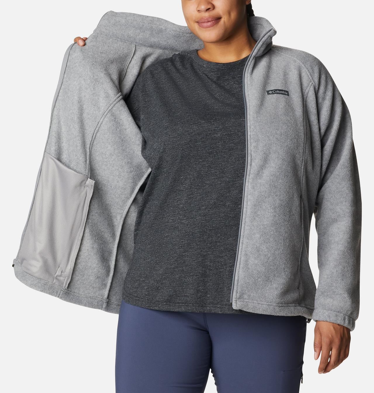 Women's Benton Springs™ Full Zip Fleece Jacket - Plus Size 5